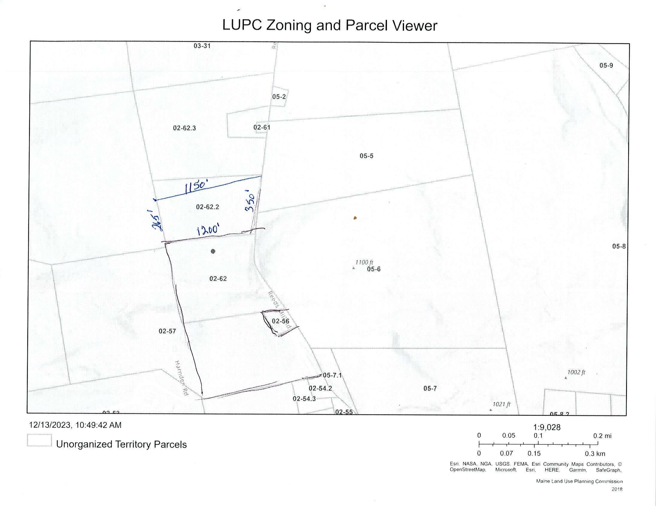 Lot 62.2 Reeds Mill Road, Madrid Twp, ME, 04966