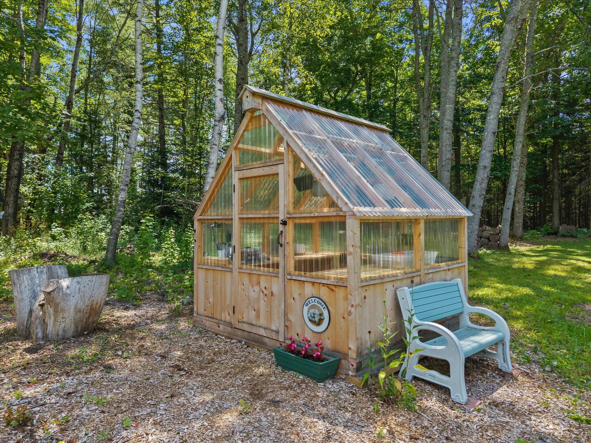 1002 Bennoch Road, Old Town, ME 04468 Greenhouse...