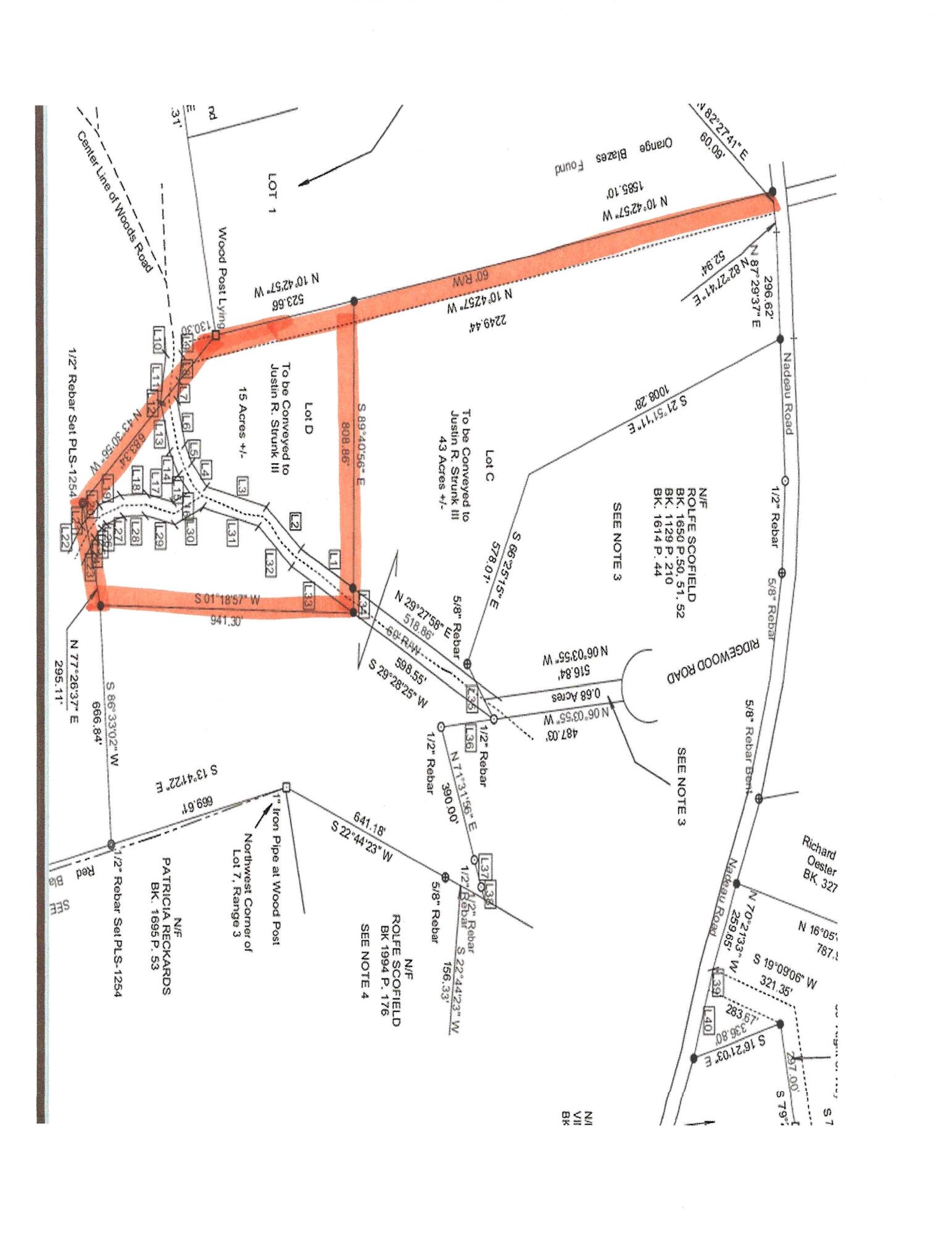 95-4 Lot D Porter Nadeau Road, Eustis, ME, 04936