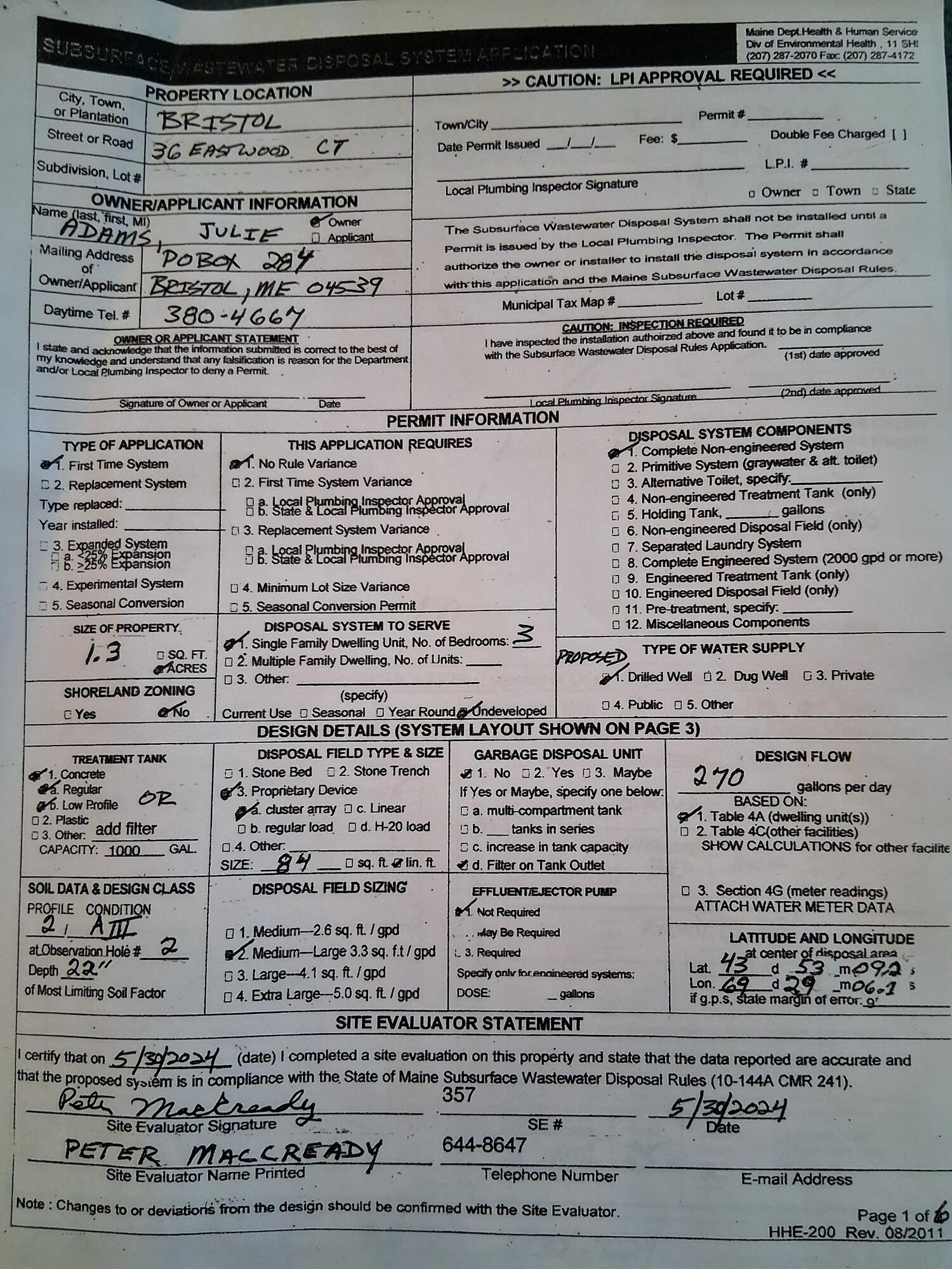 36 Eastwood Court, Bristol, ME, 04539