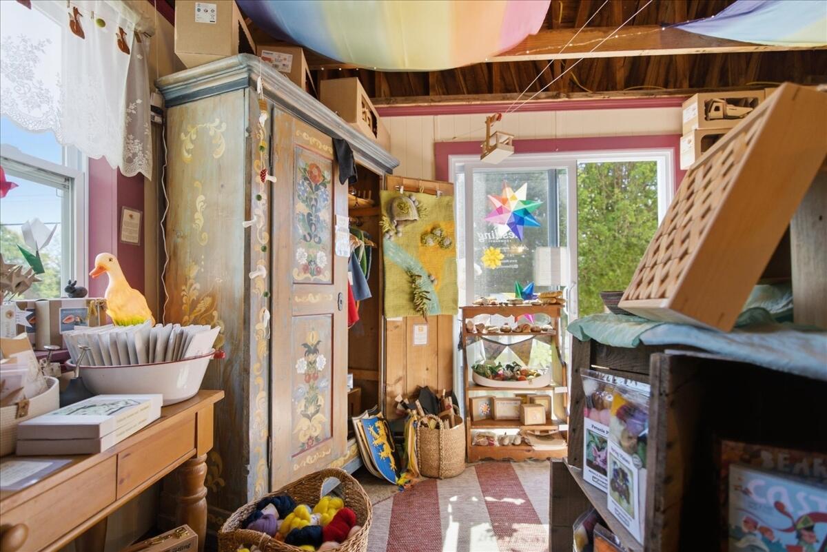 Interior of shop - The Nestling Company