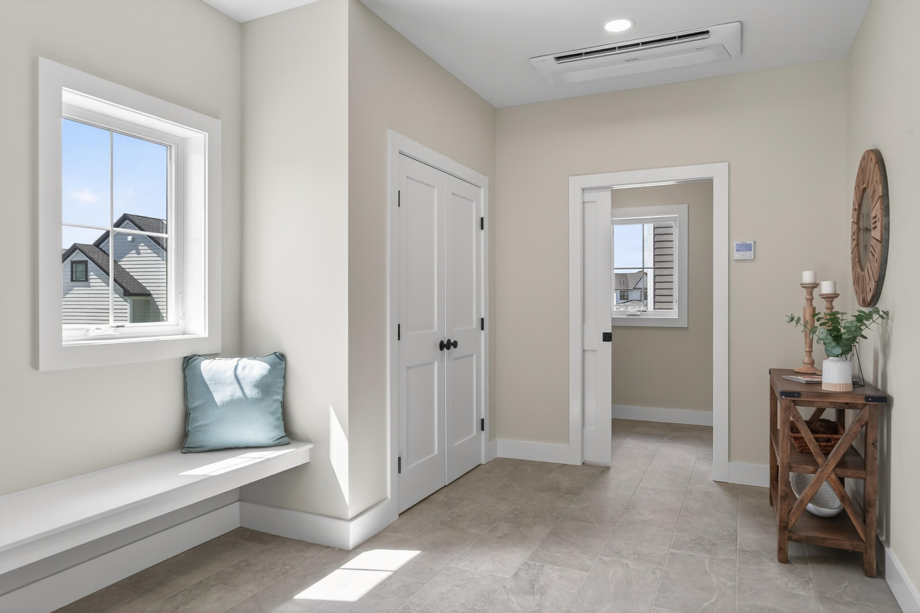 163 Owl's Nest Road, Portland, ME 04102 Mudroom with tile floor, storage and laundry room access