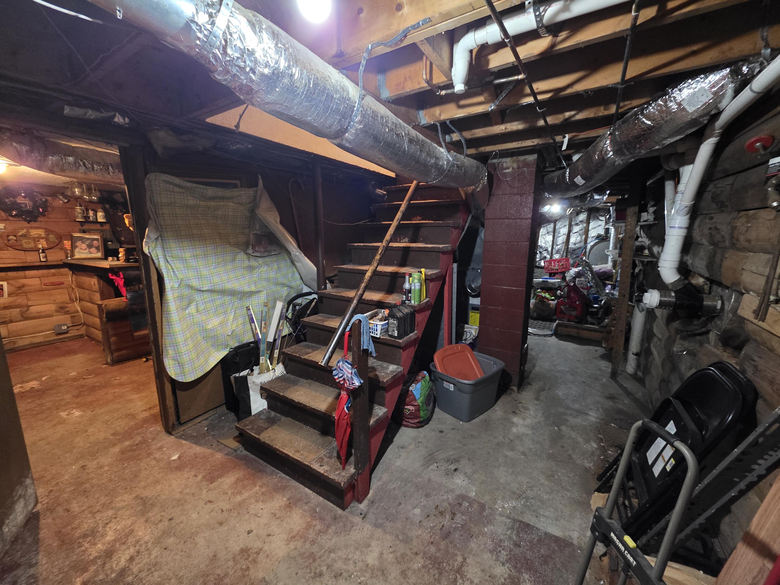 26 Pineview Avenue, Glenburn, ME 04401 Foot of basement
