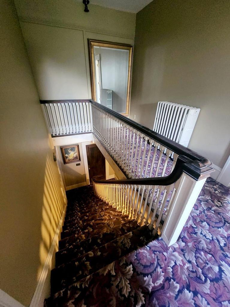 3rd floor hall looking down