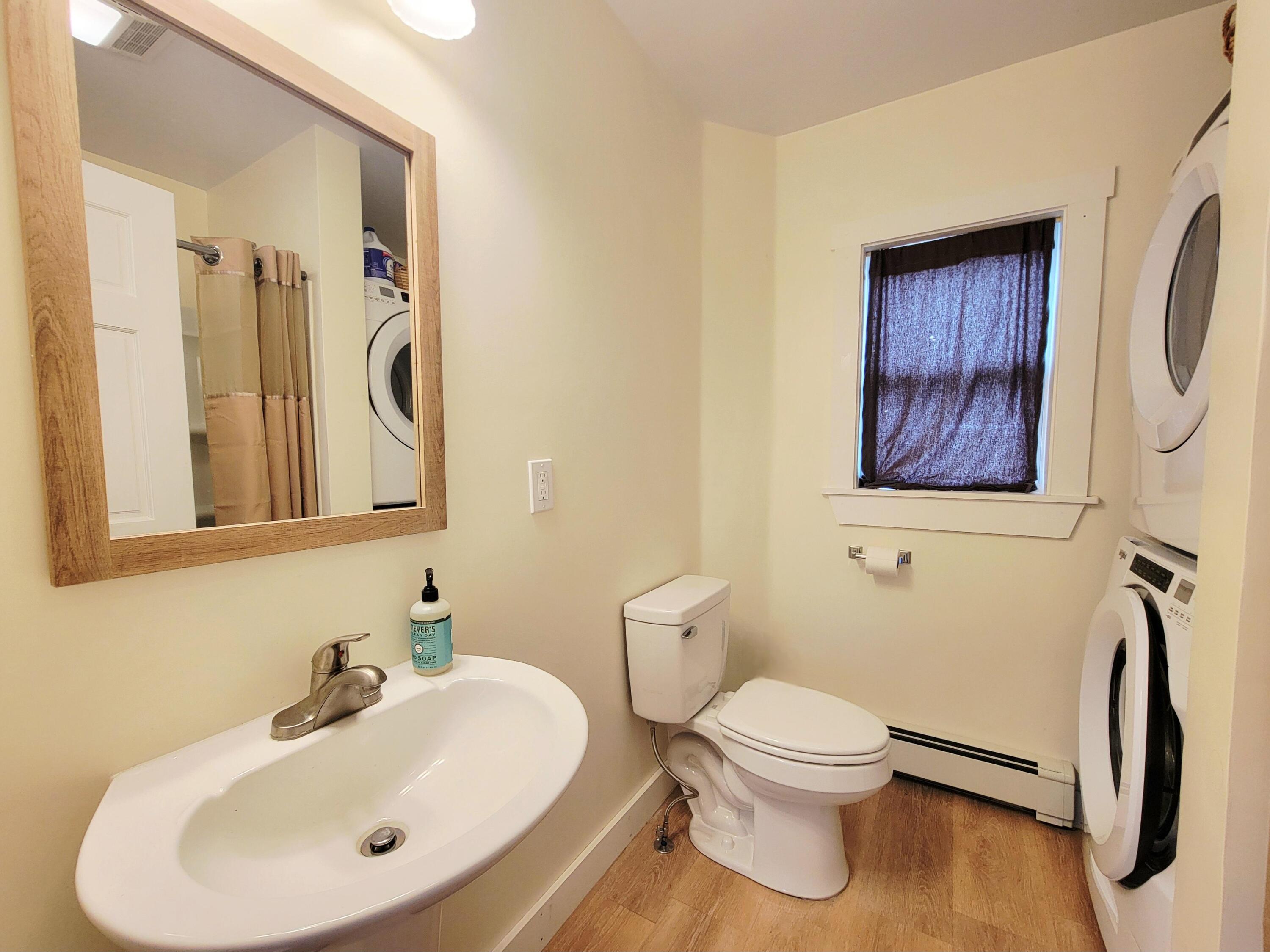 Downstairs Hall Bathroom/Laundry