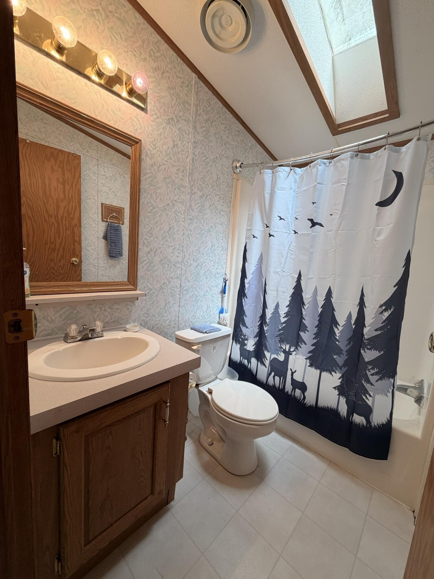 Full bath with tub & shower