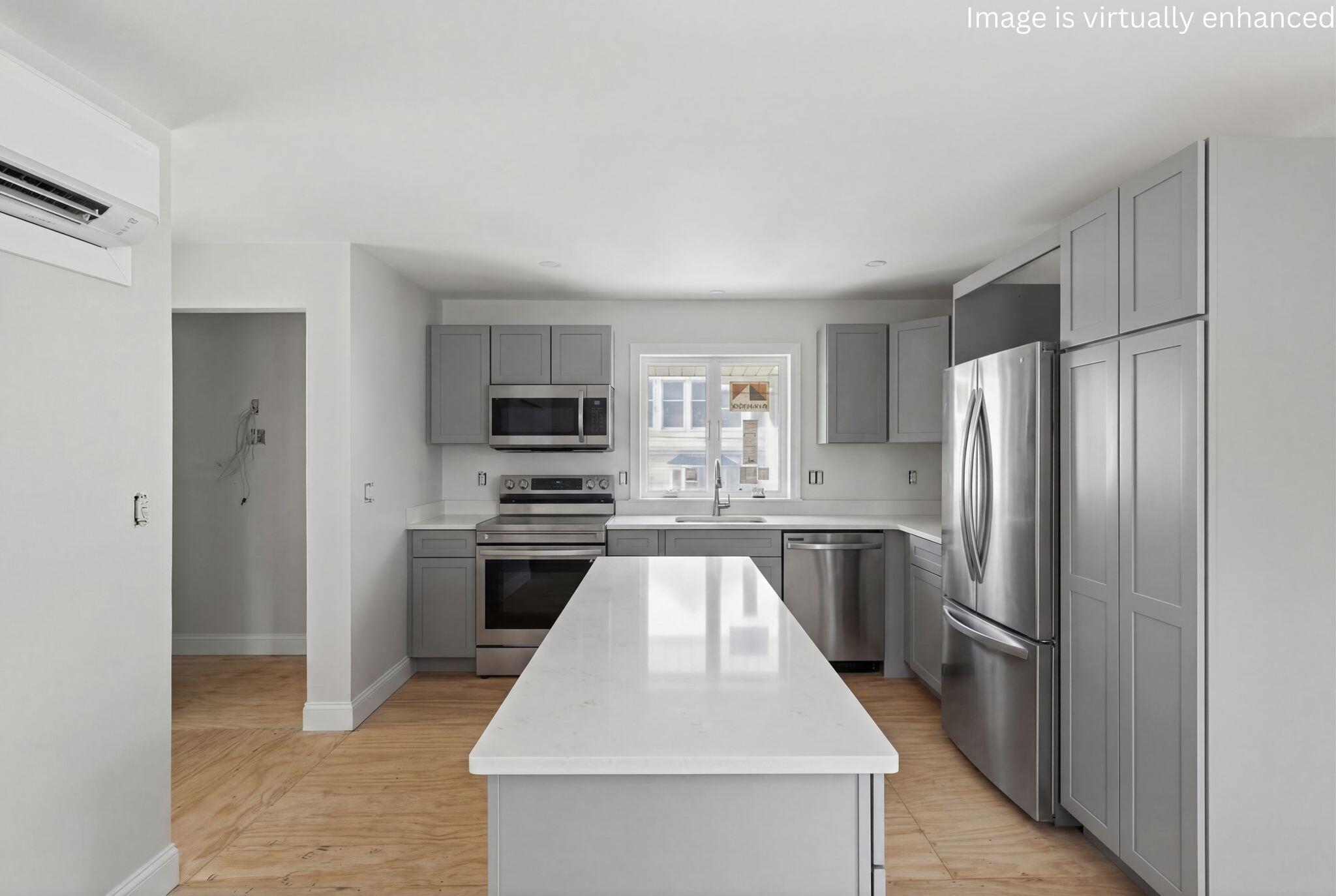 Unit 2 Kitchen Virtually Staged