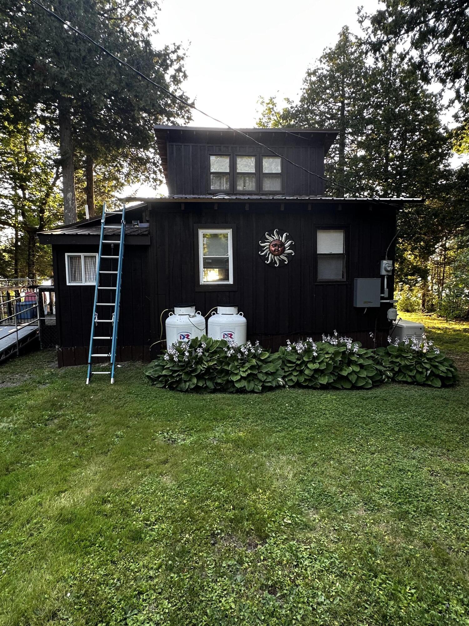 531 E Cottage Road, Portage Lake, ME 04768 back of camp