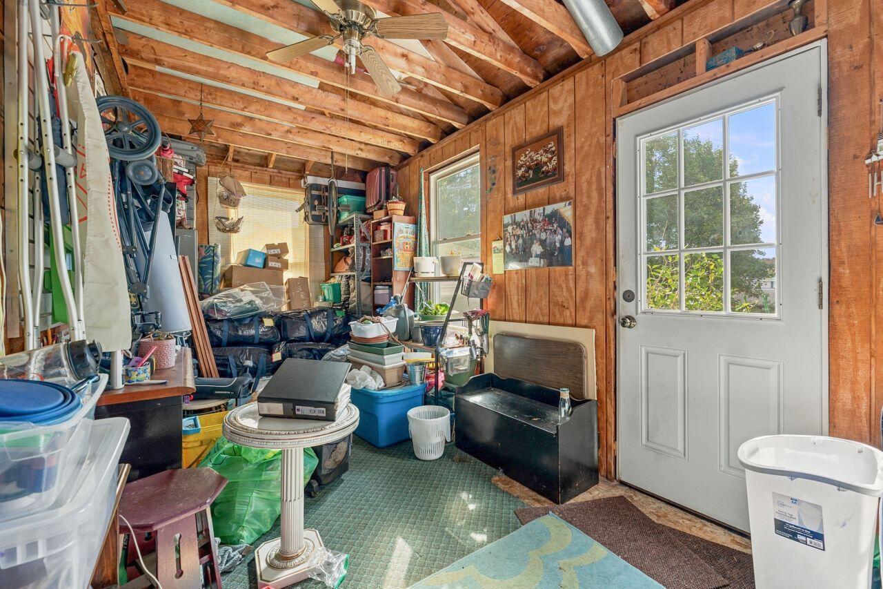 2nd Floor Storage & Access to Deck