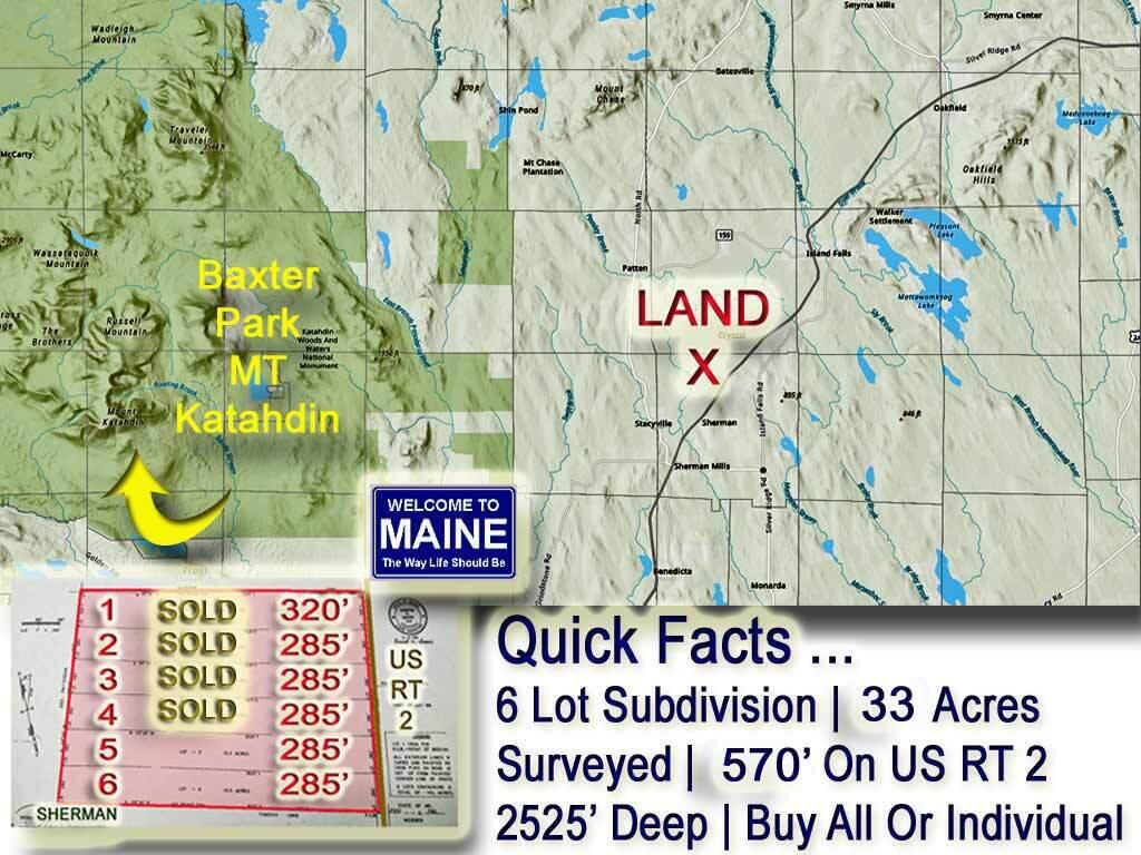 Map 11 Lot 8 Gray Road, Sangerville, ME, 04479