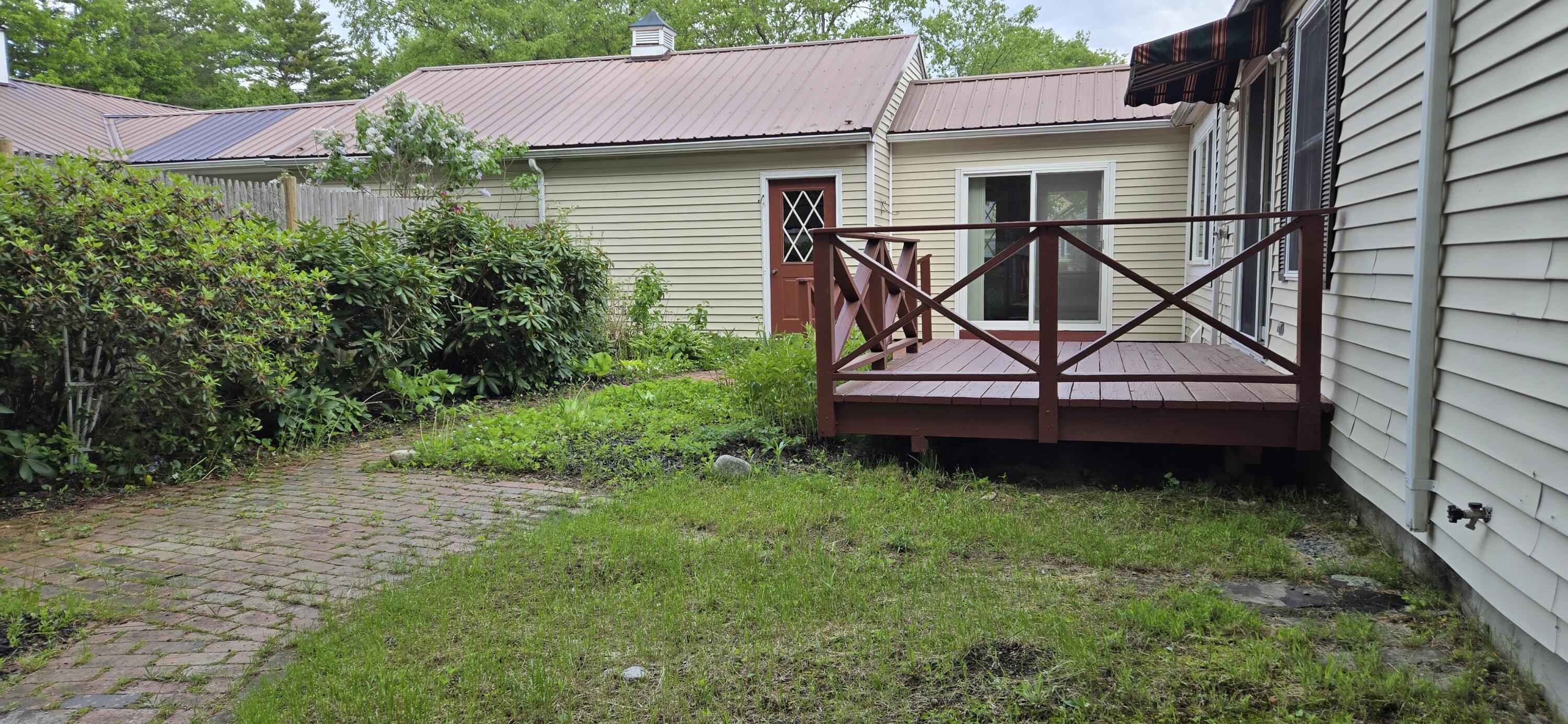Deck Side view