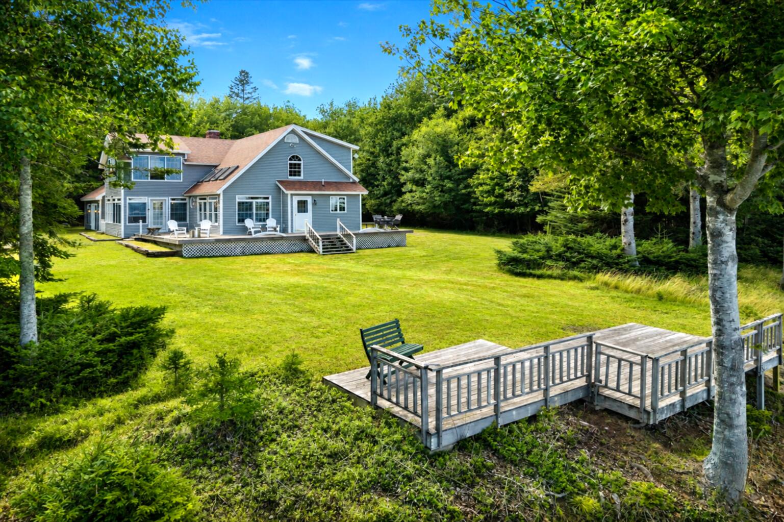 562 Rays Point Road, Milbridge, ME 04658 Relax on the oceanfront deck