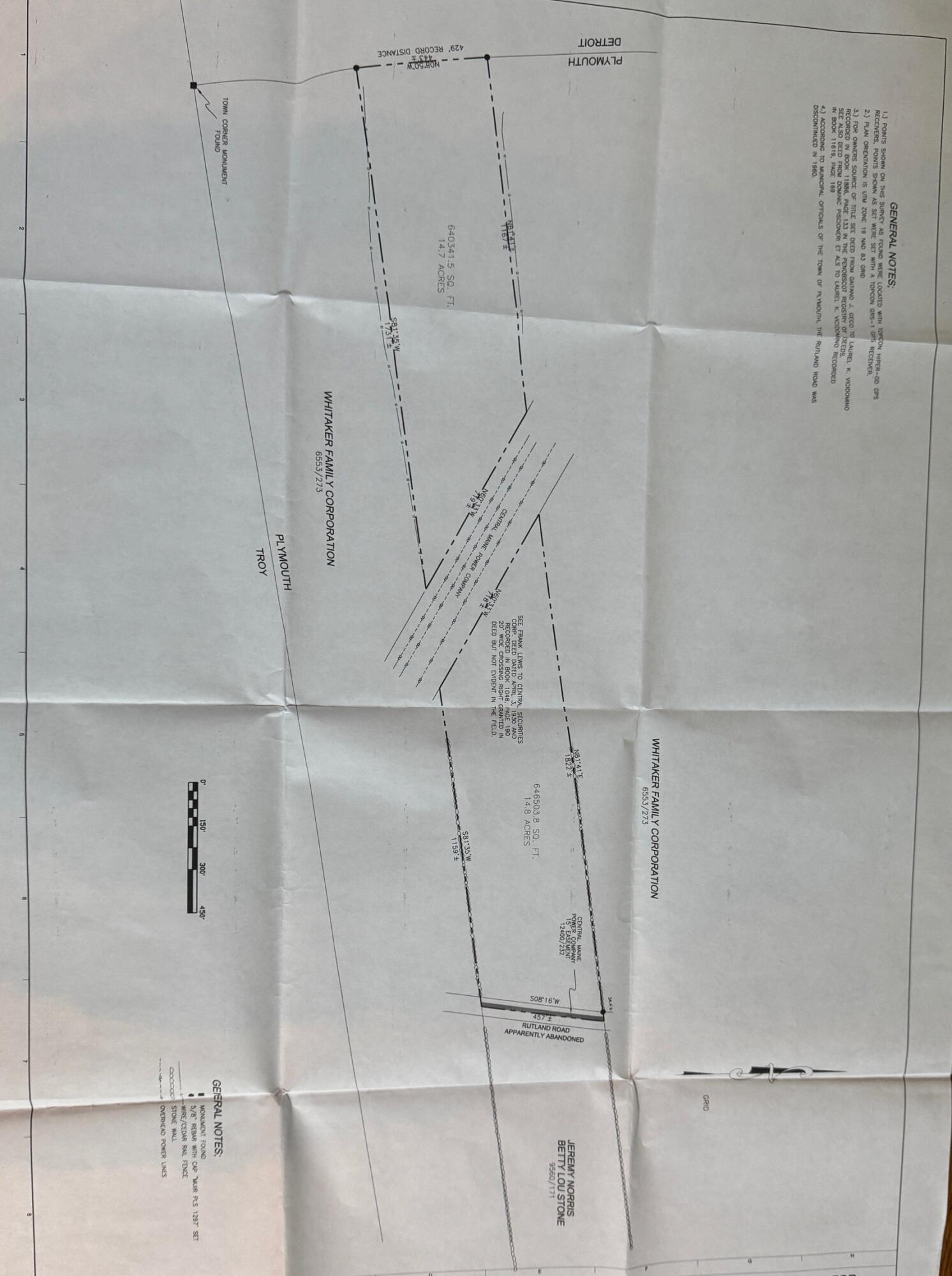 Map1Lot1 Rutland Road, Plymouth, ME, 04969