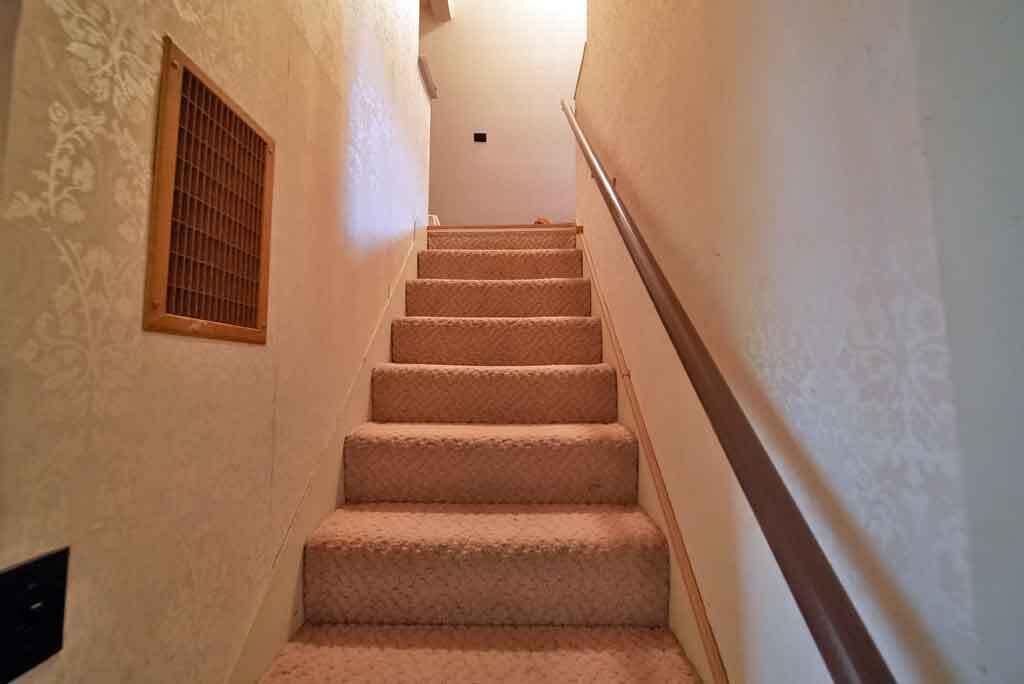 95 Sunset Park Road, Orient, ME 04471 stairway-95-sunset-park-rd-