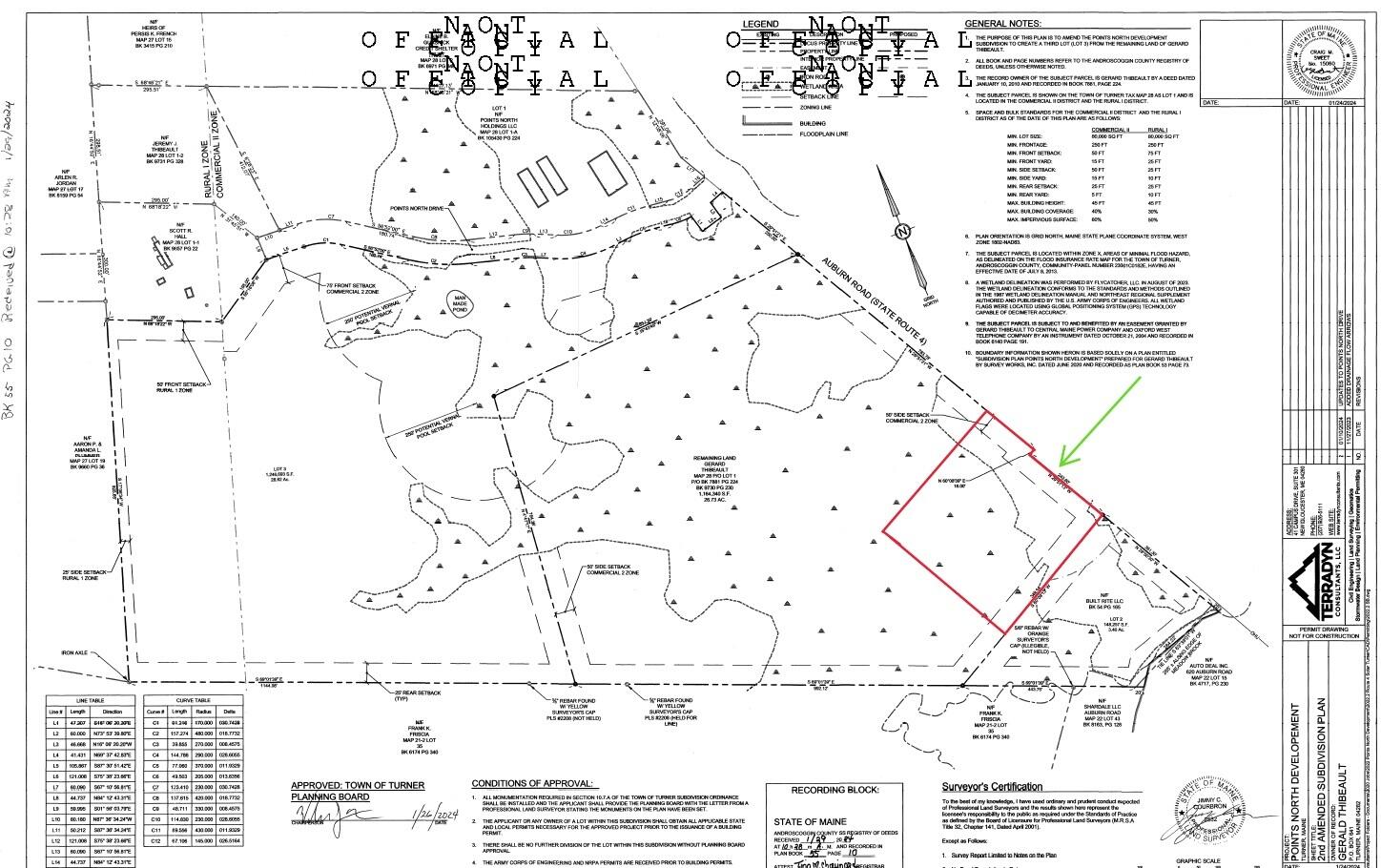 Map28Lot1 Auburn Road, Turner, ME, 04282