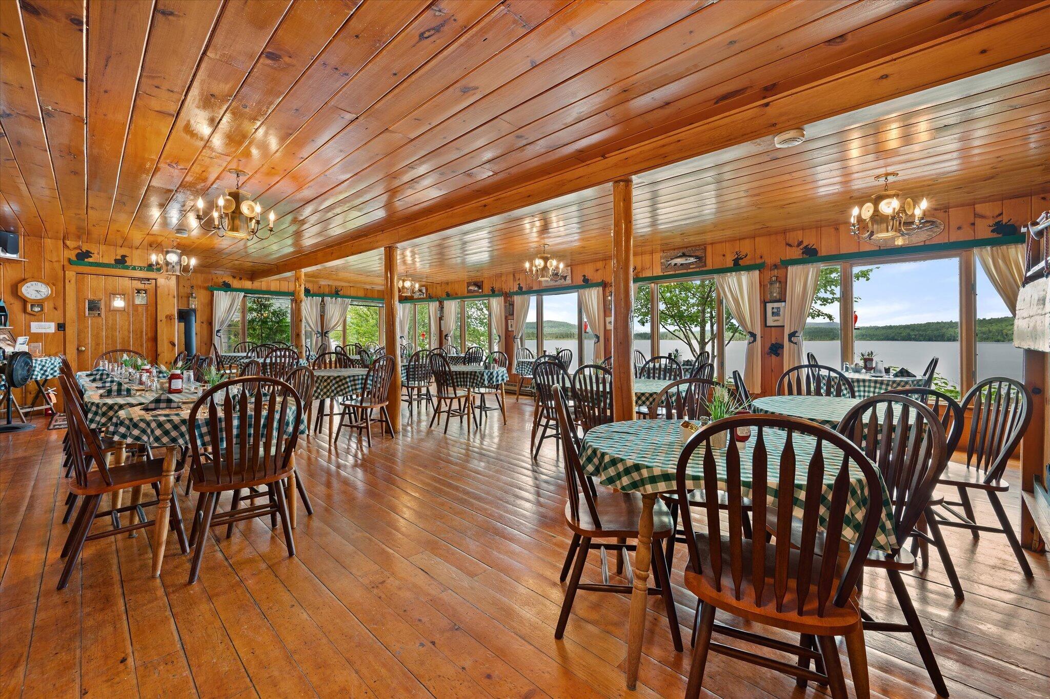 138 Grants Camps Lane, Stetsontown Twp, ME 04970 Priceless dining experience