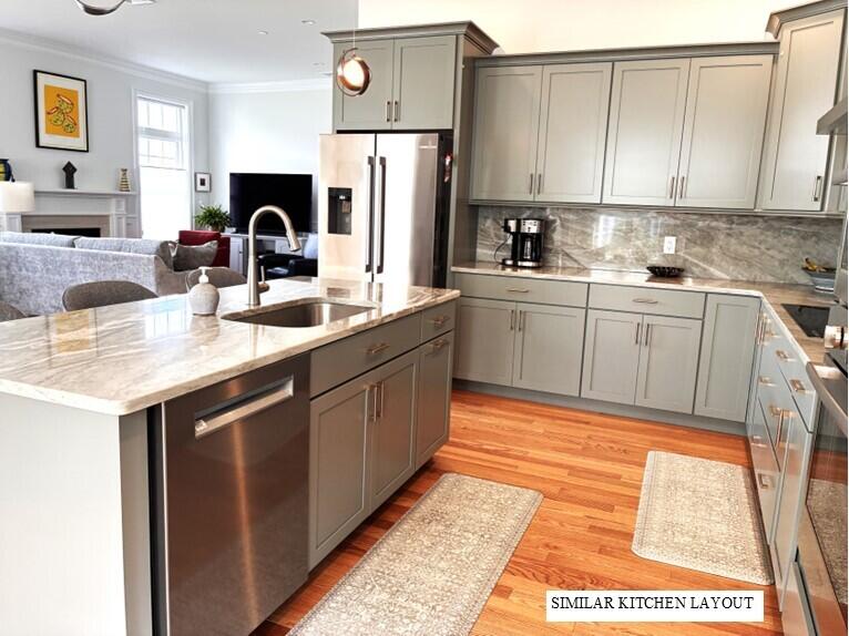 Two Plover Way, #00, South Portland, ME 04106 Sample Kitchen Coolidge