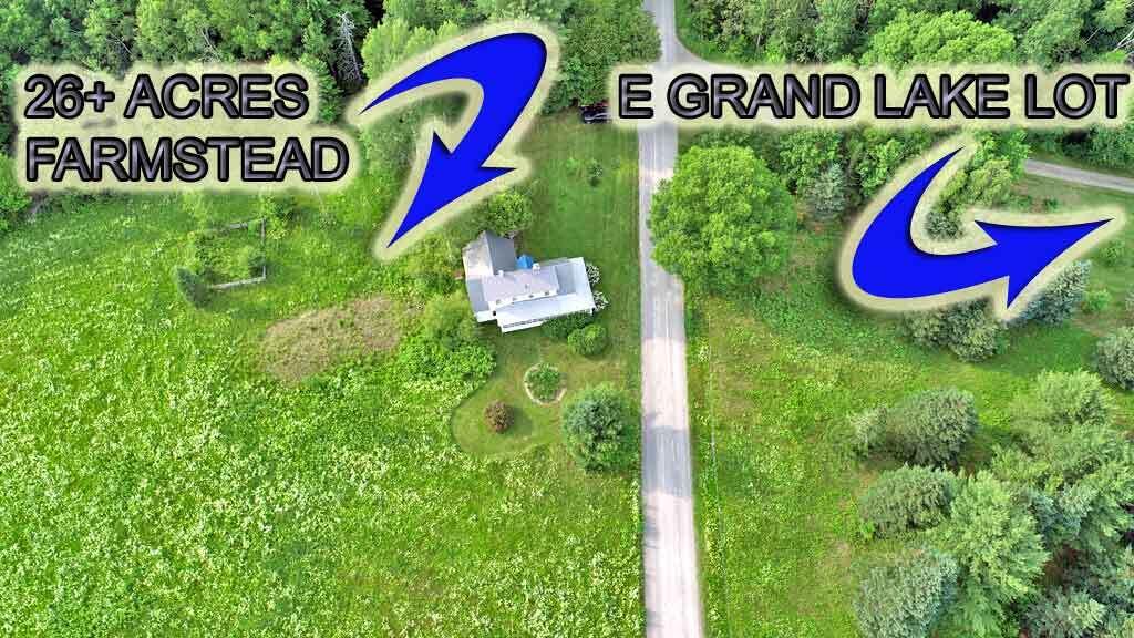95 Sunset Park Road, Orient, ME 04471 aerial-east-grand-lake-me