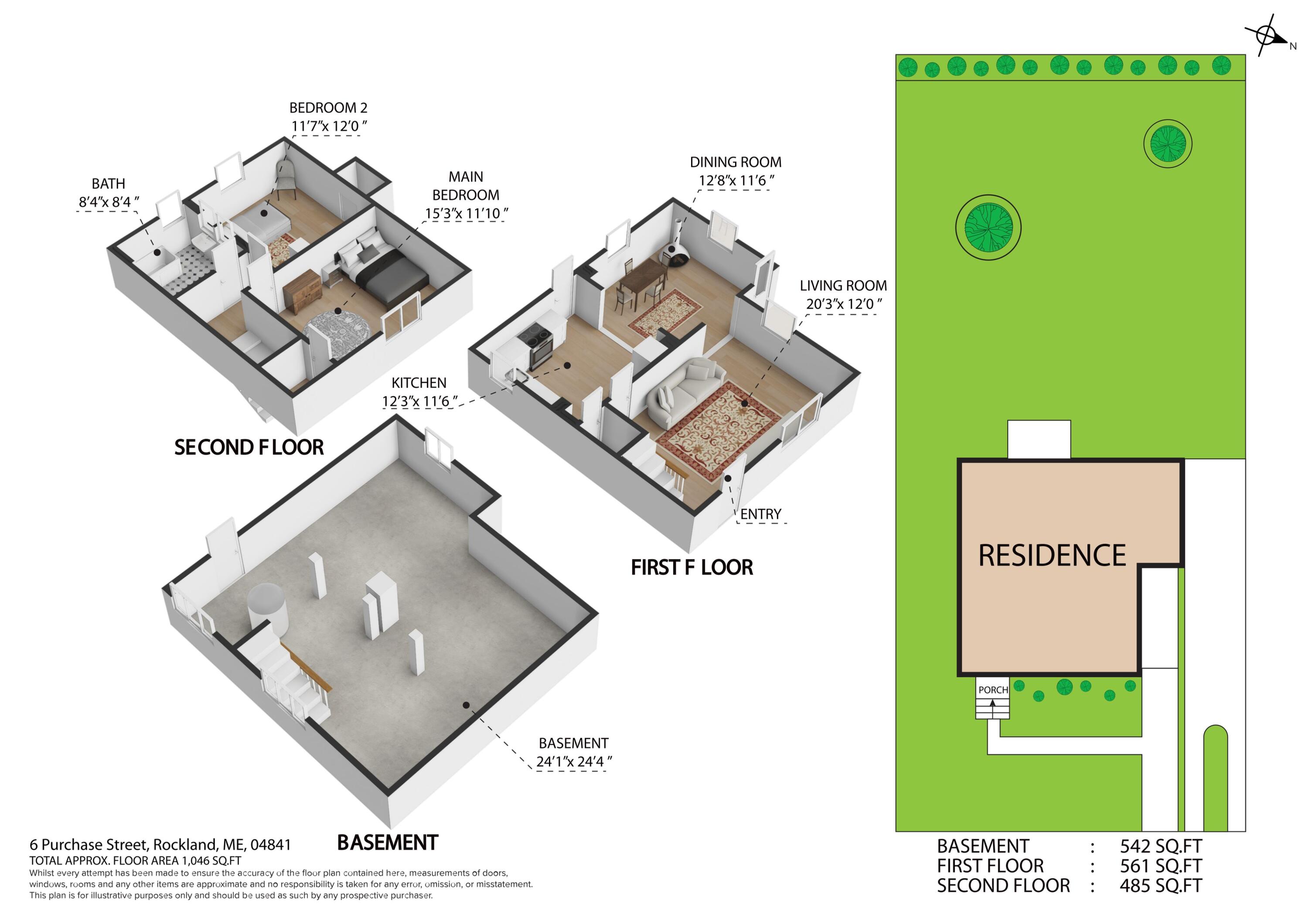 6 Purchase Street, Rockland, ME, 04841