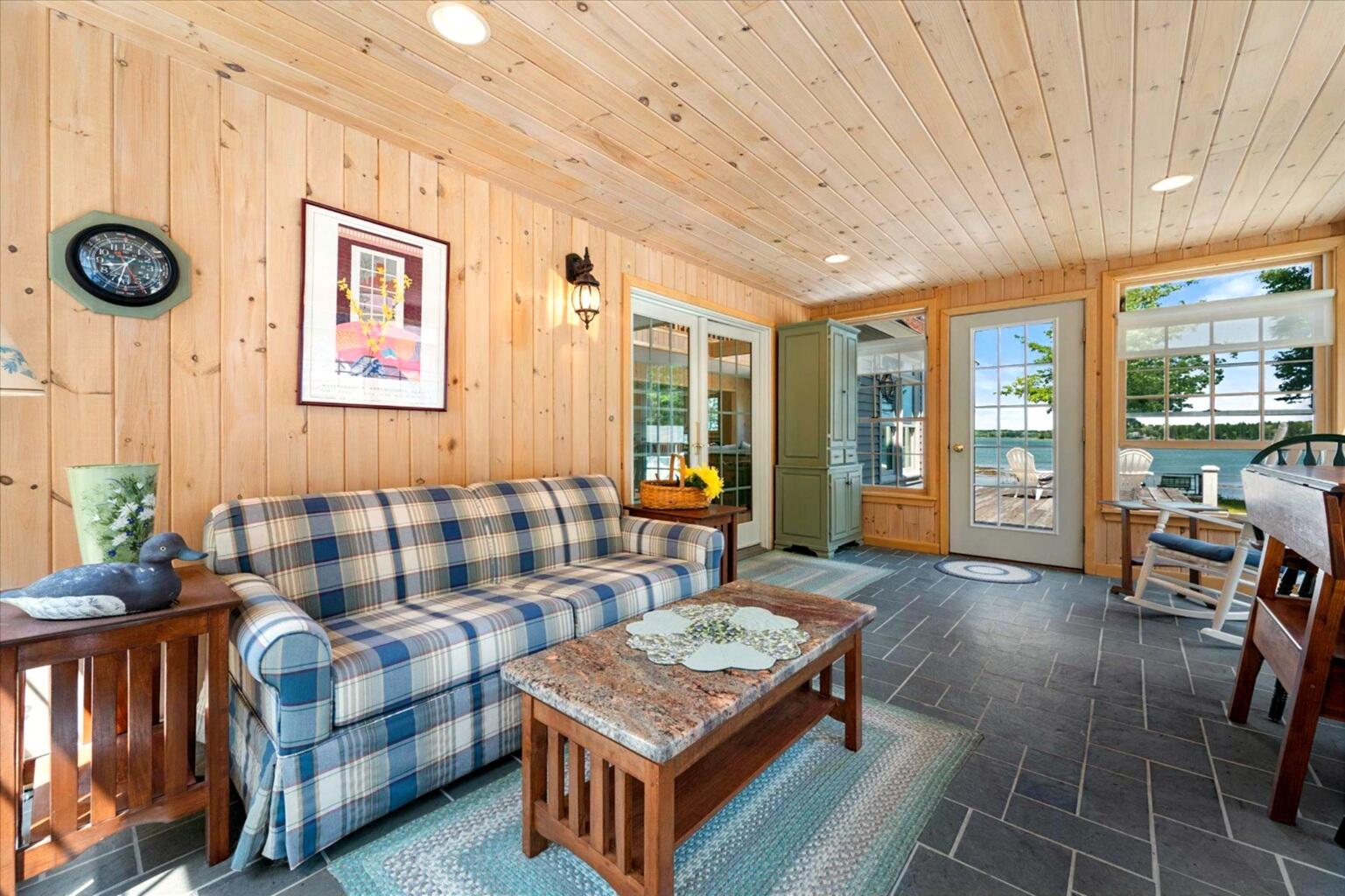 562 Rays Point Road, Milbridge, ME 04658 Very spacious sunroom
