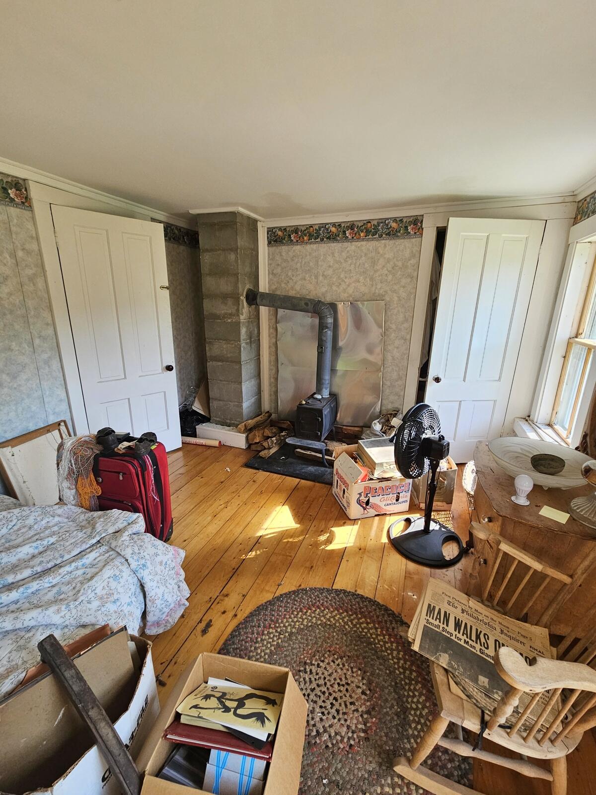 Opposing view of southwest bedroom
