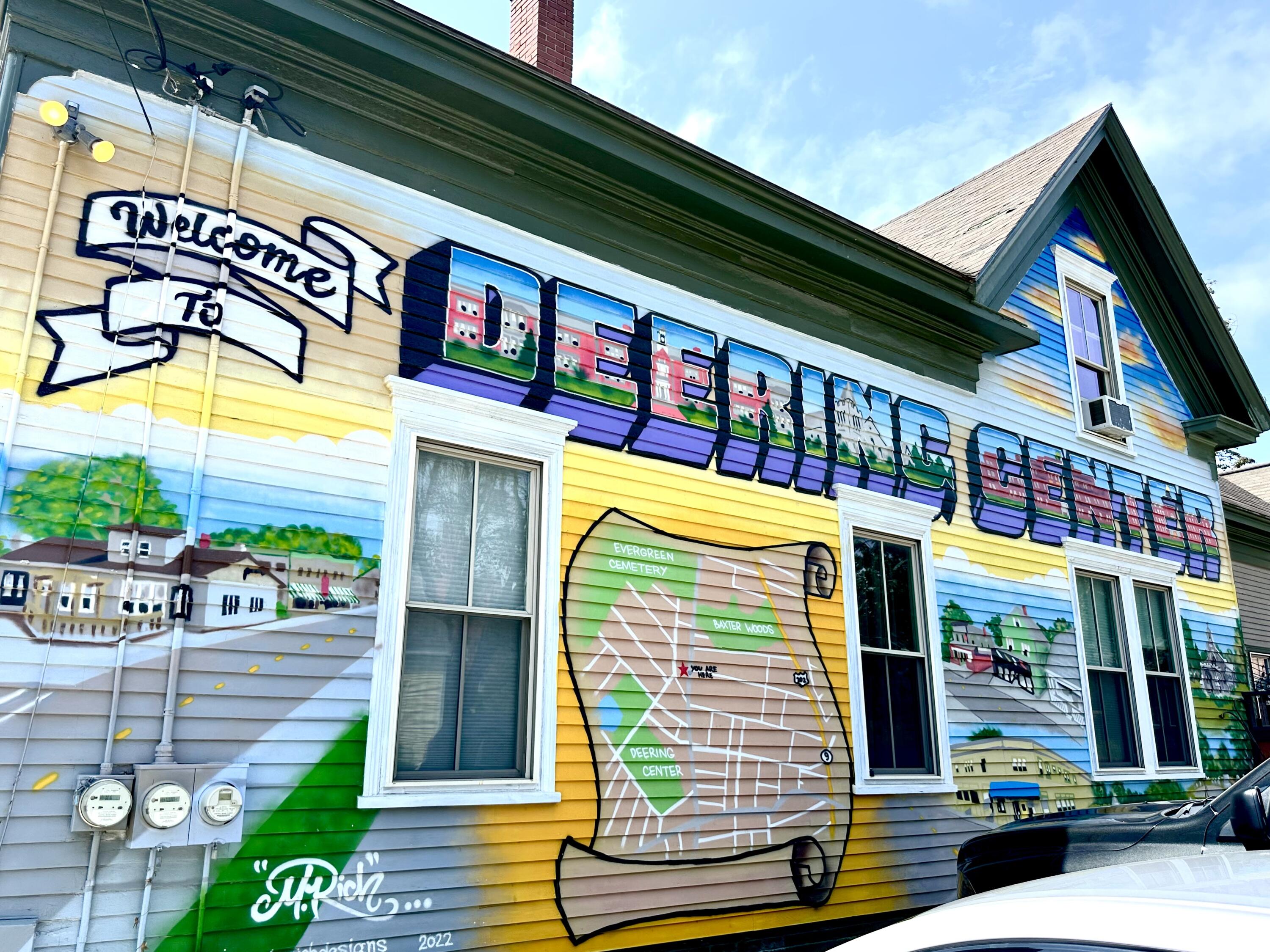 14 Holly Street, Portland, ME 04103 Deering Center Mural