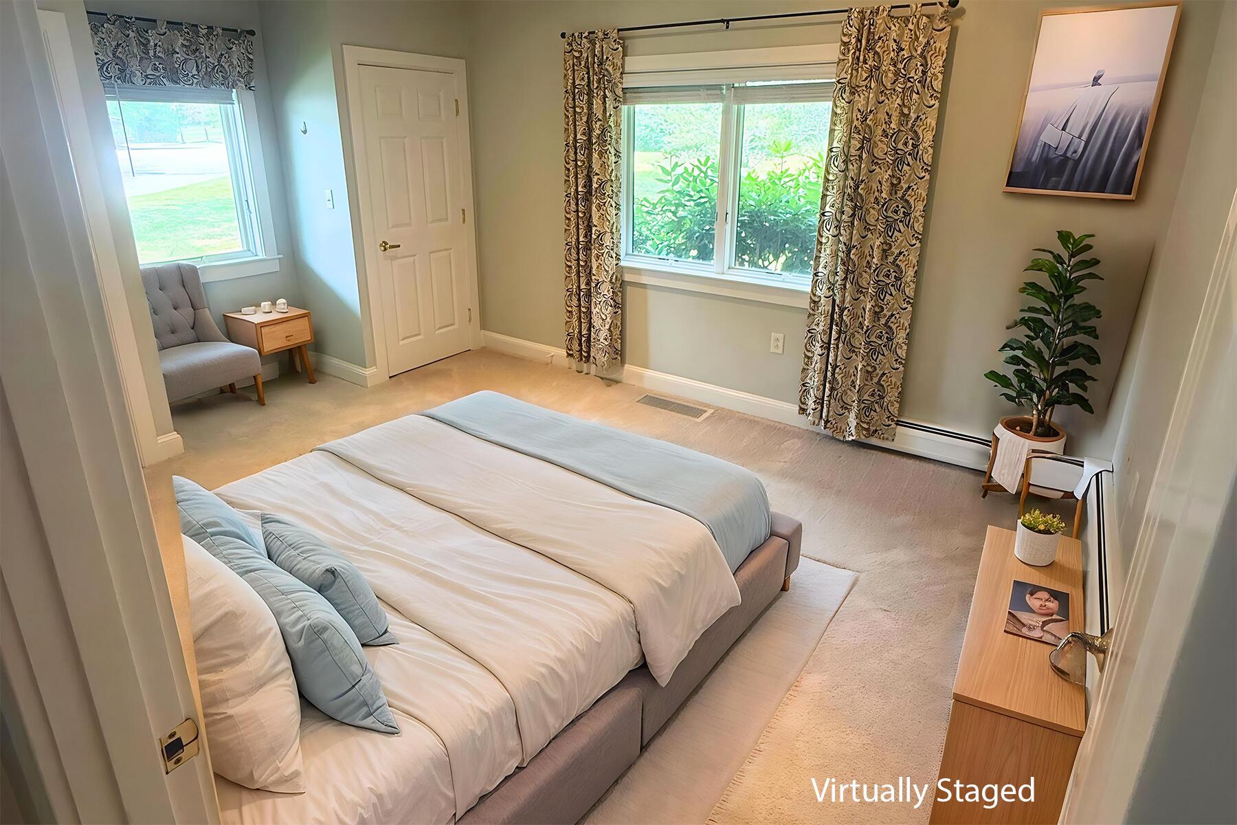 Bedroom 1 Staged