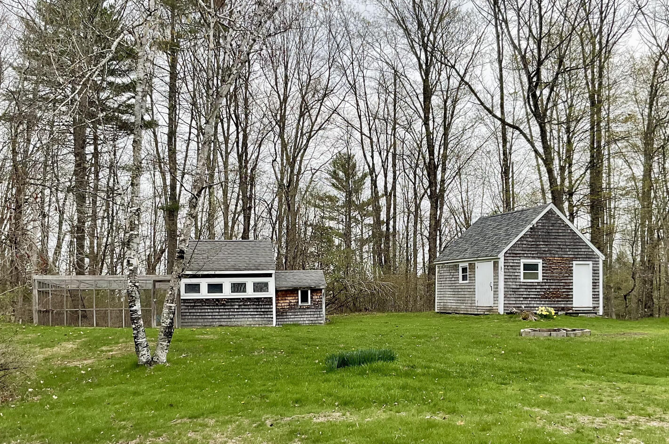 CHICKEN COOP AND SHED