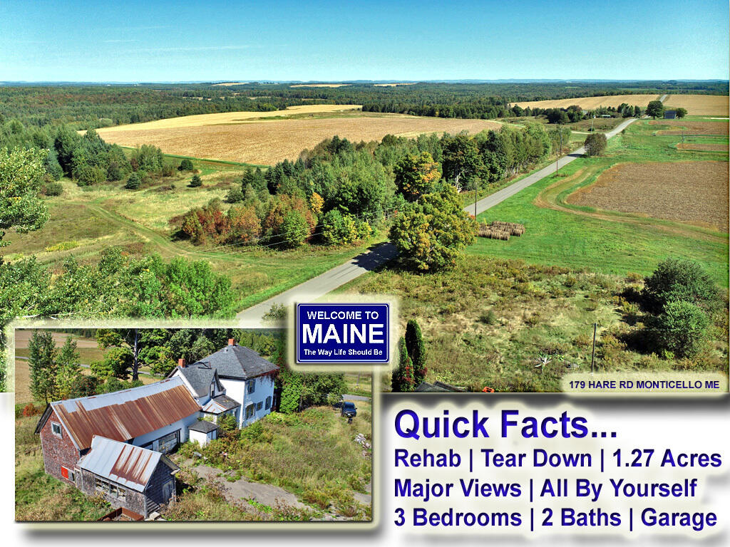 Photo of 179 Hare Road Monticello ME 04760