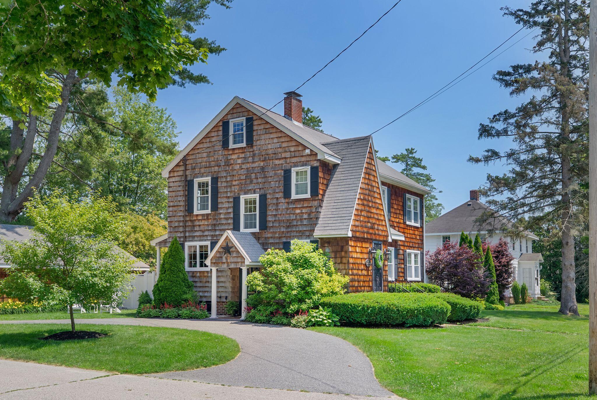 43 Pennsylvania Avenue, South Portland, ME 04106 Timeless Tudor architecture with exceptional curb appeal.