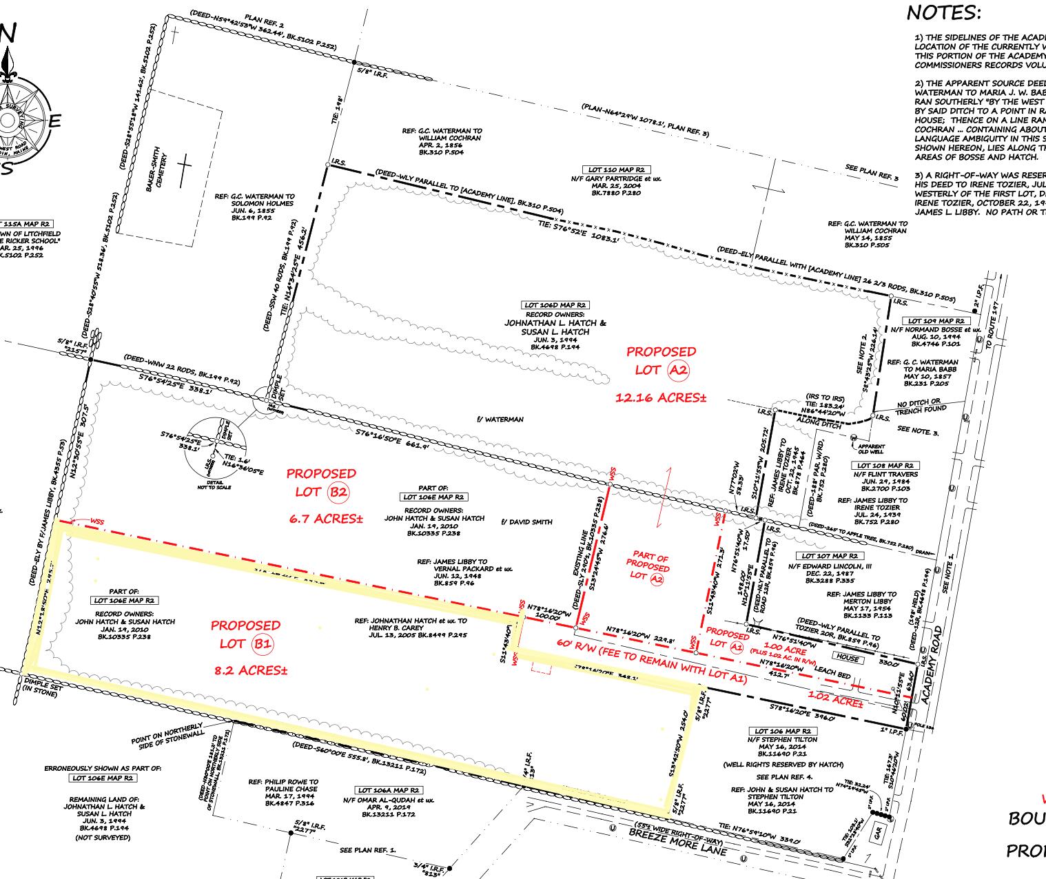 Lot B1 Academy Road, Litchfield, ME, 04350