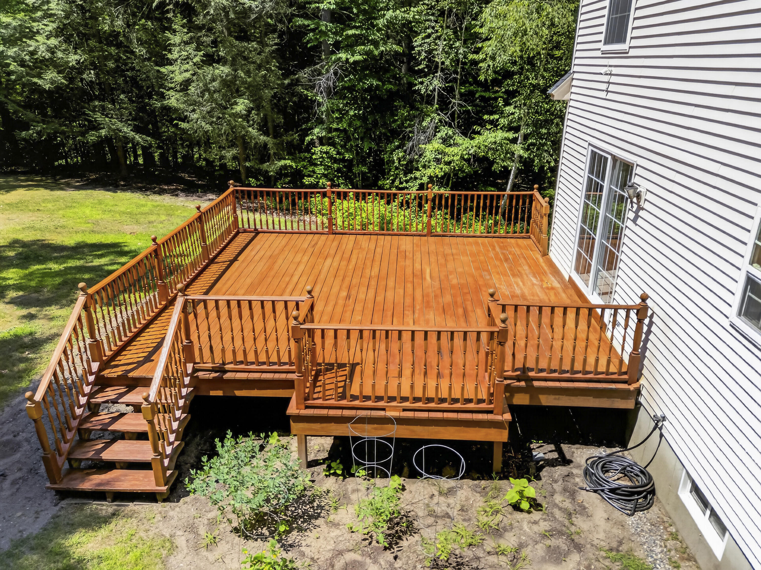 Sunny Back Deck
