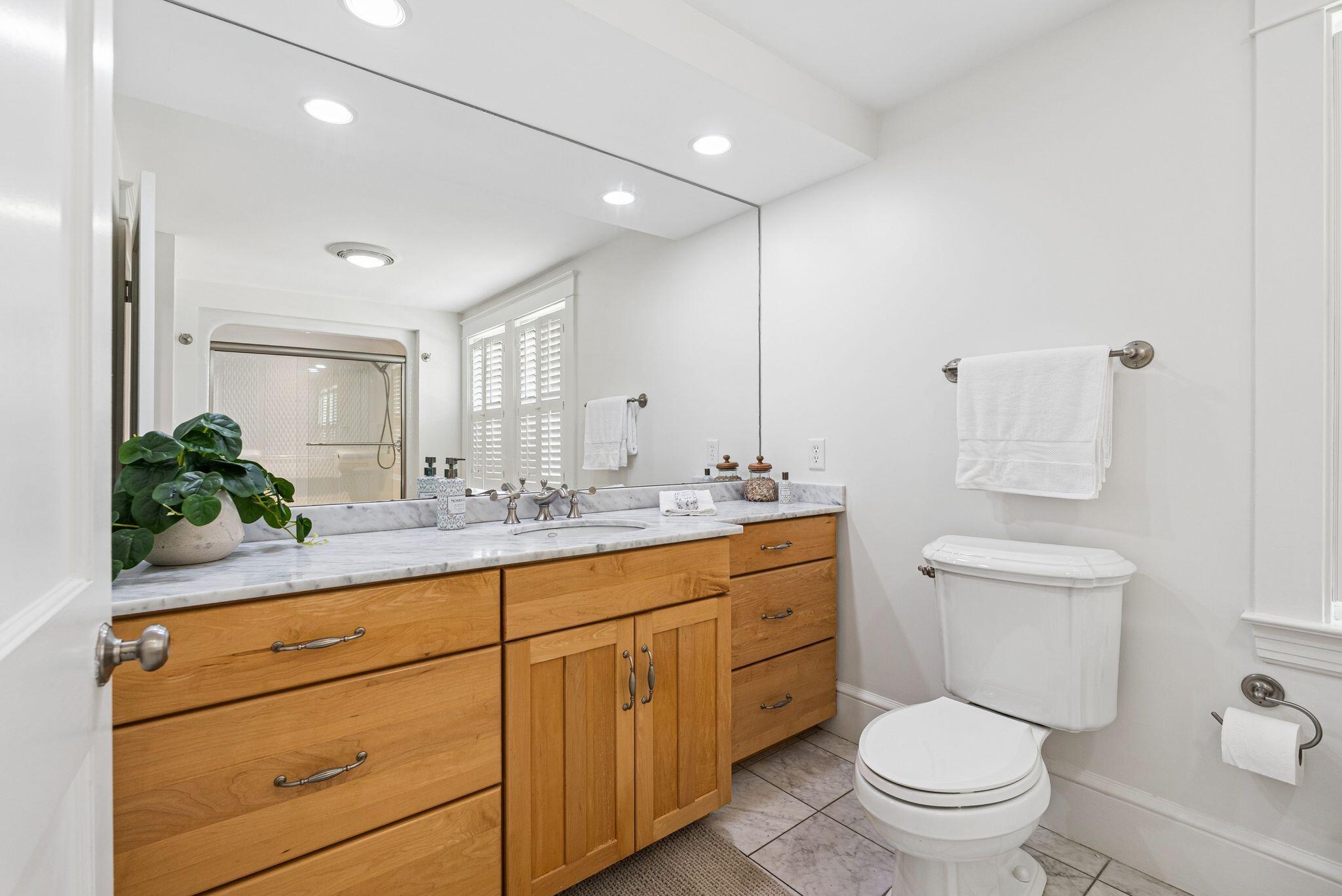 43 Pennsylvania Avenue, South Portland, ME 04106 Renovated full bathroom with updated finishes.
