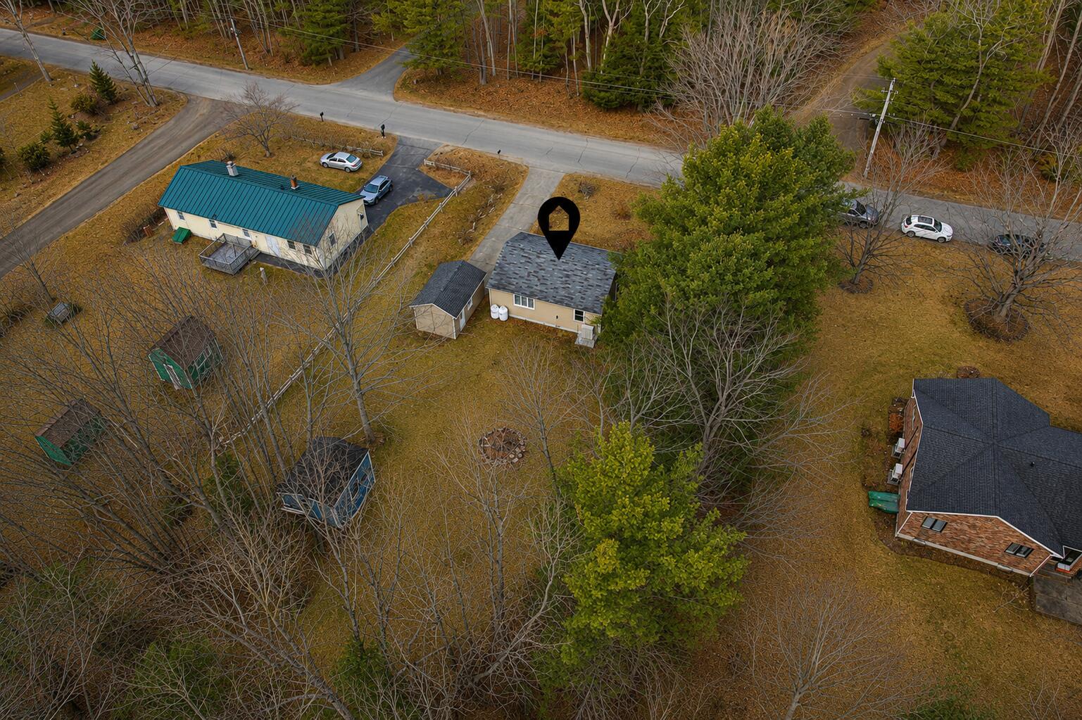 95 Baston Road, North Yarmouth, ME 04097 Ariel