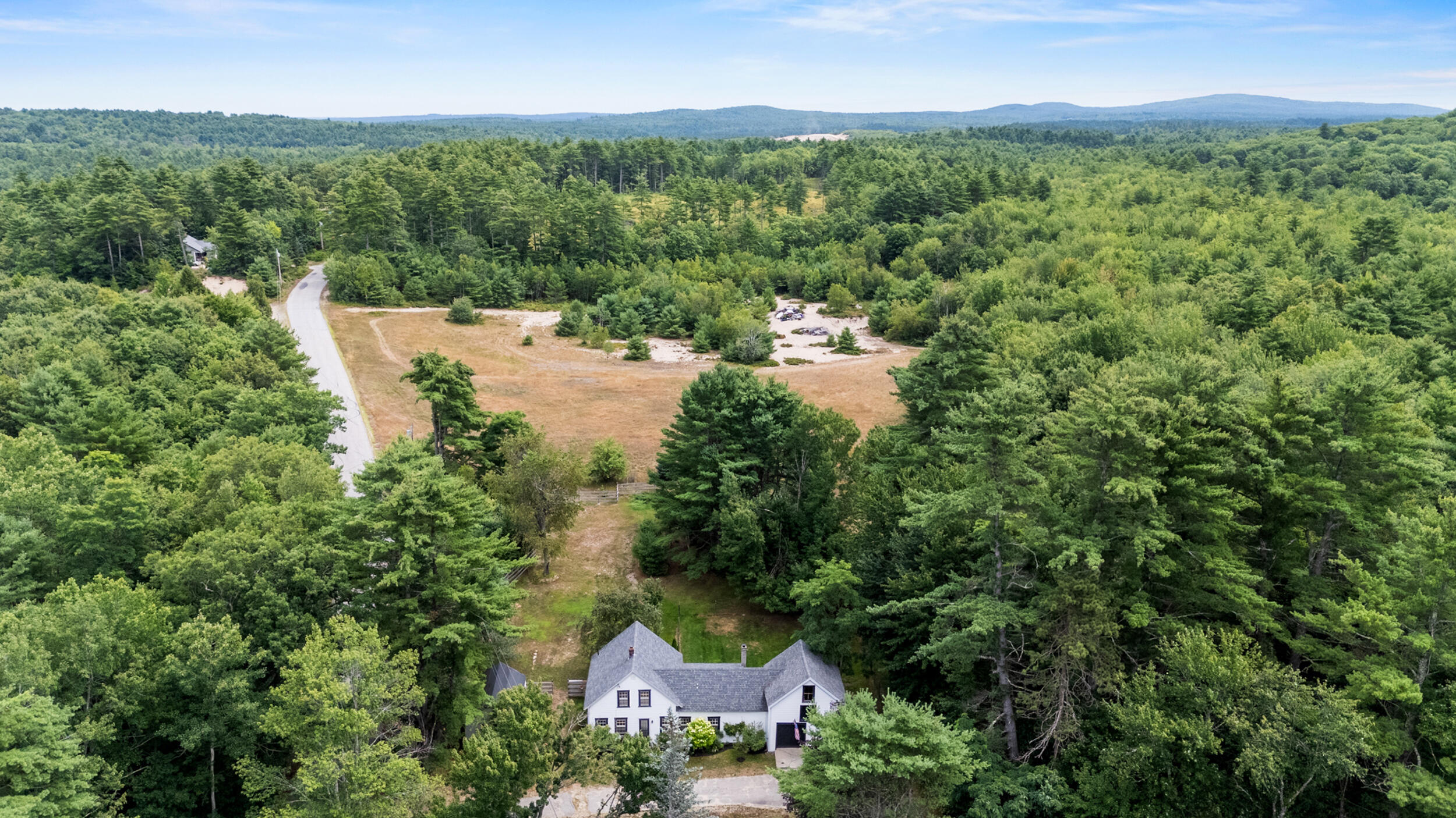 293 Bridge Street, Newfield, ME 04095 Aerial View