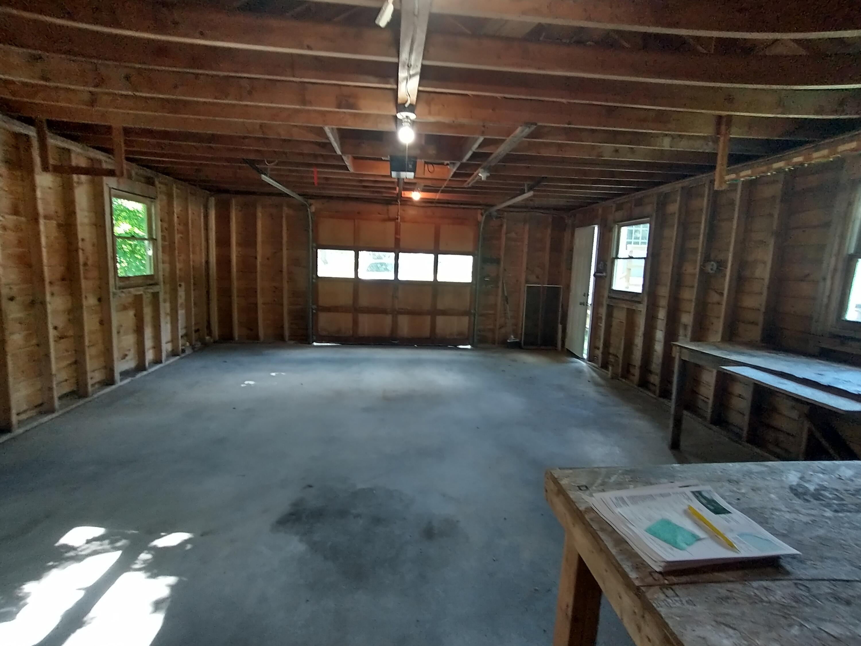 57 Carter Woods, Bradley, ME 04411 Spacious garage with automatic door opener and separate room in back