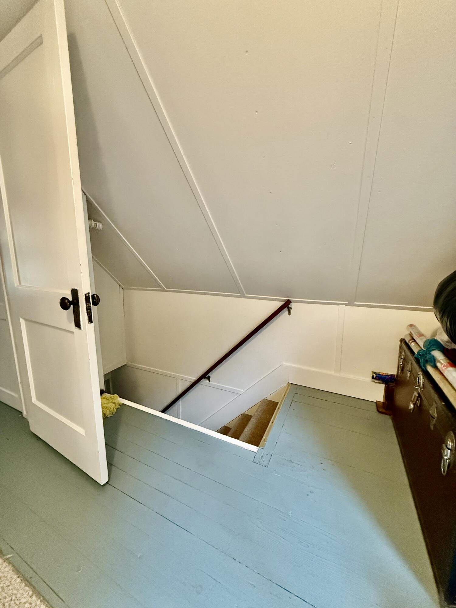 Landing at top of stairs