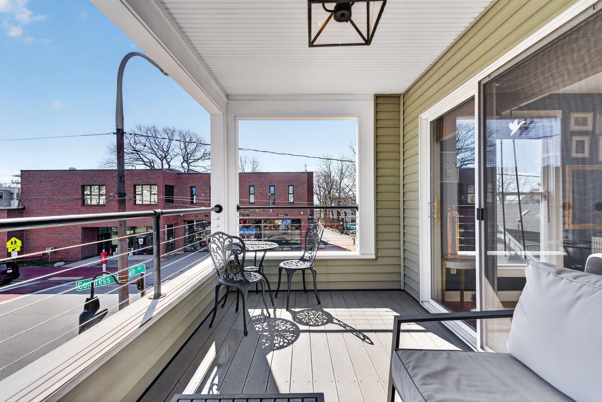 135 Congress Street, #1, Portland, ME 04101 Balcony