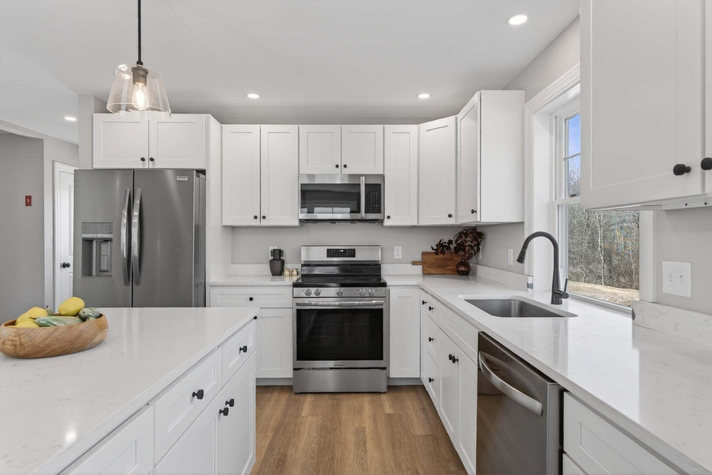 Kitchen with all new appliances