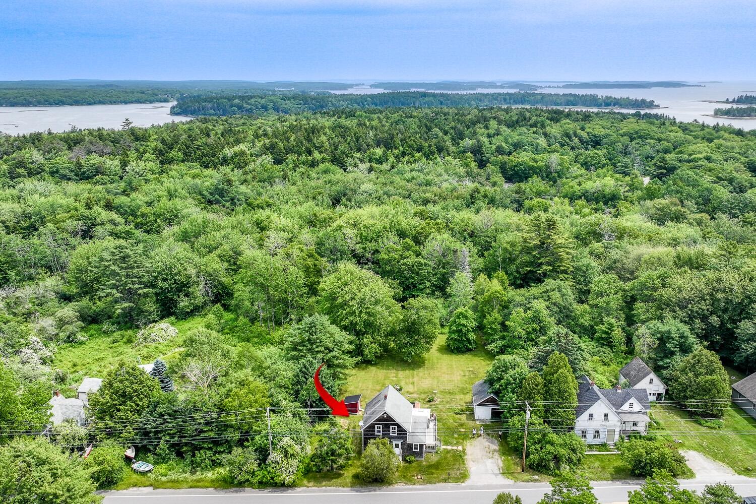 199 River Road, Saint George, ME 04860 199 River Road DRONE 1