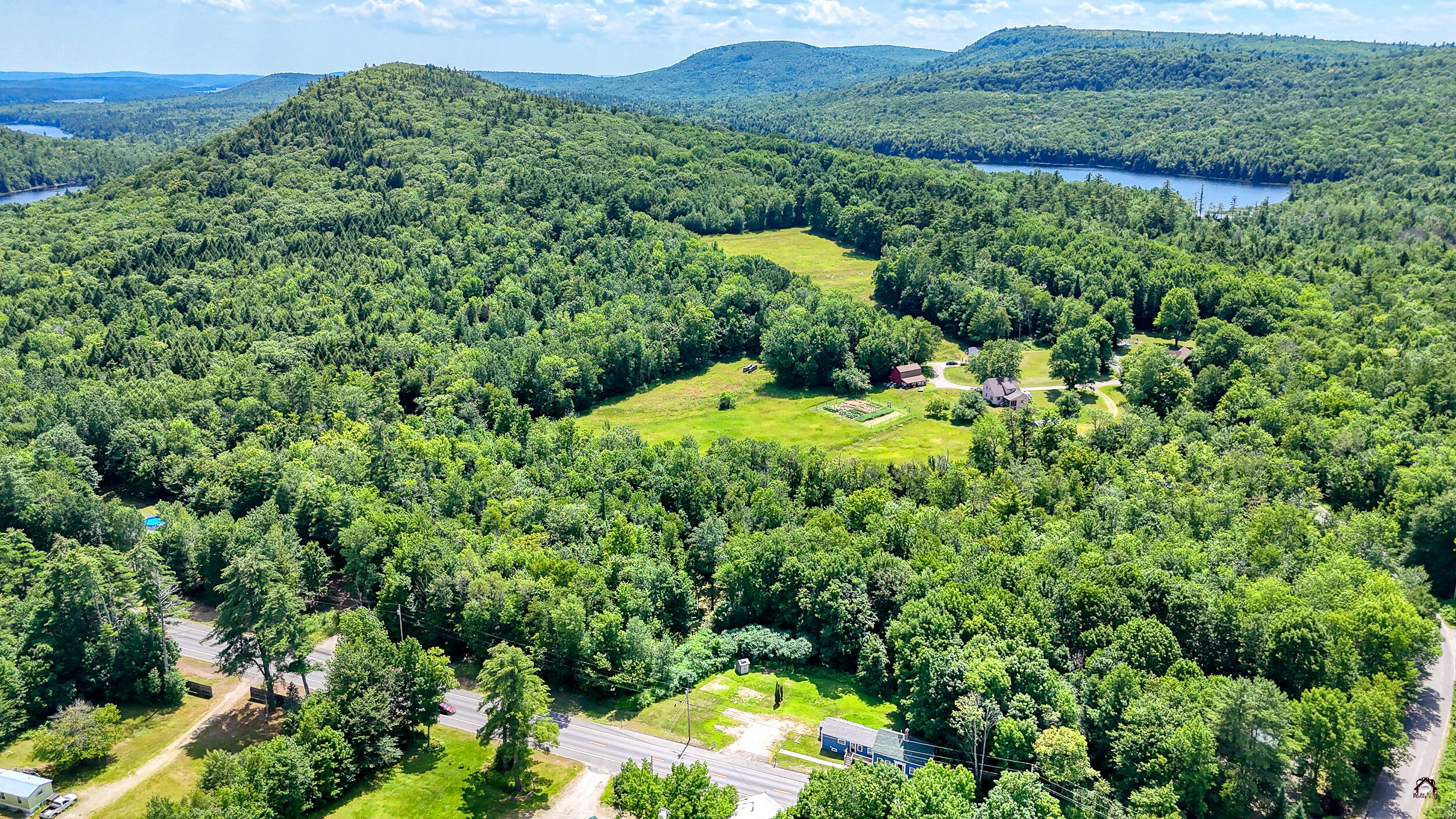 856 Augusta Road, Rome, ME 04963 Arial View