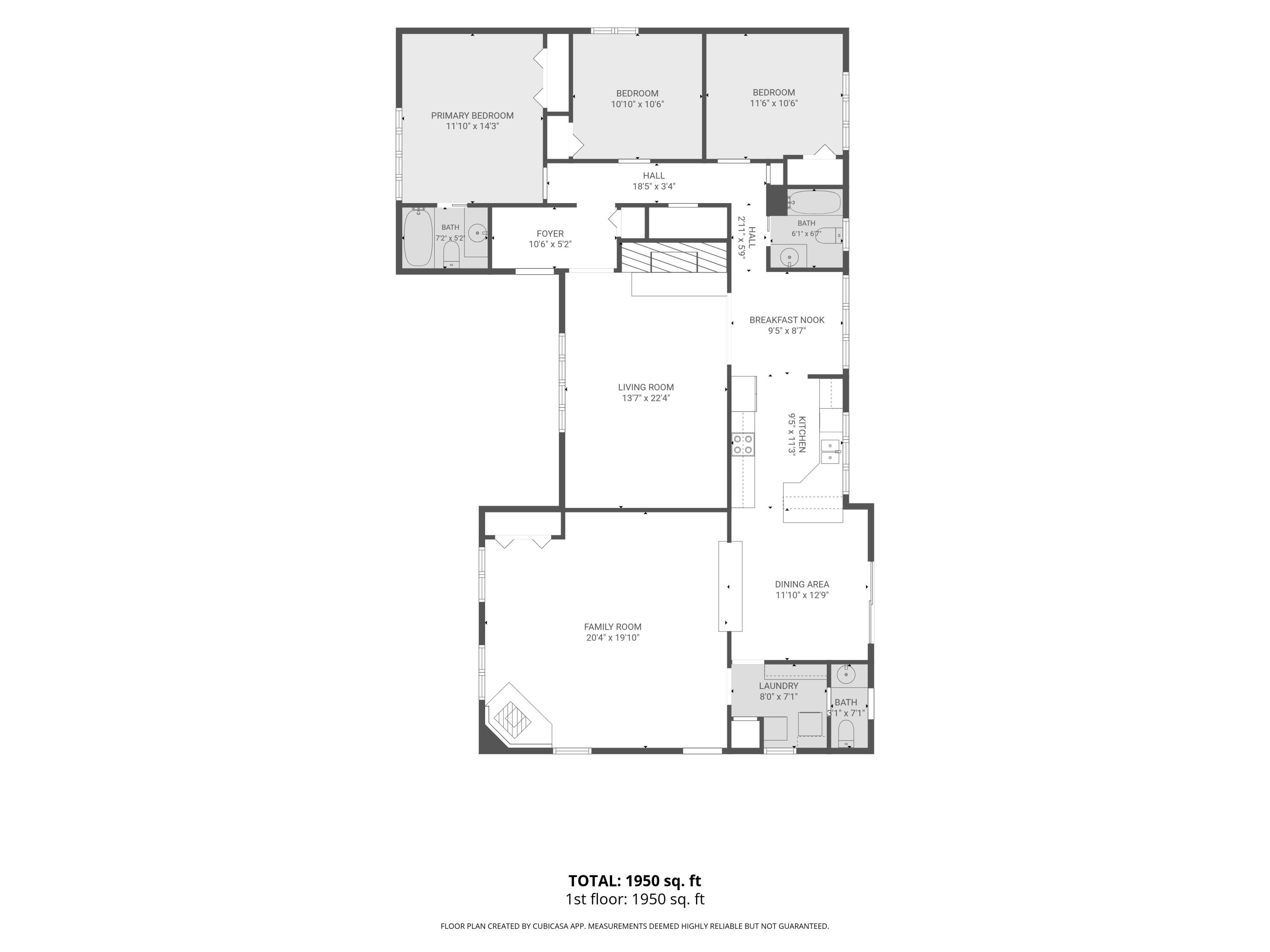 2D Floor Plan for 169 Watson Mill Road