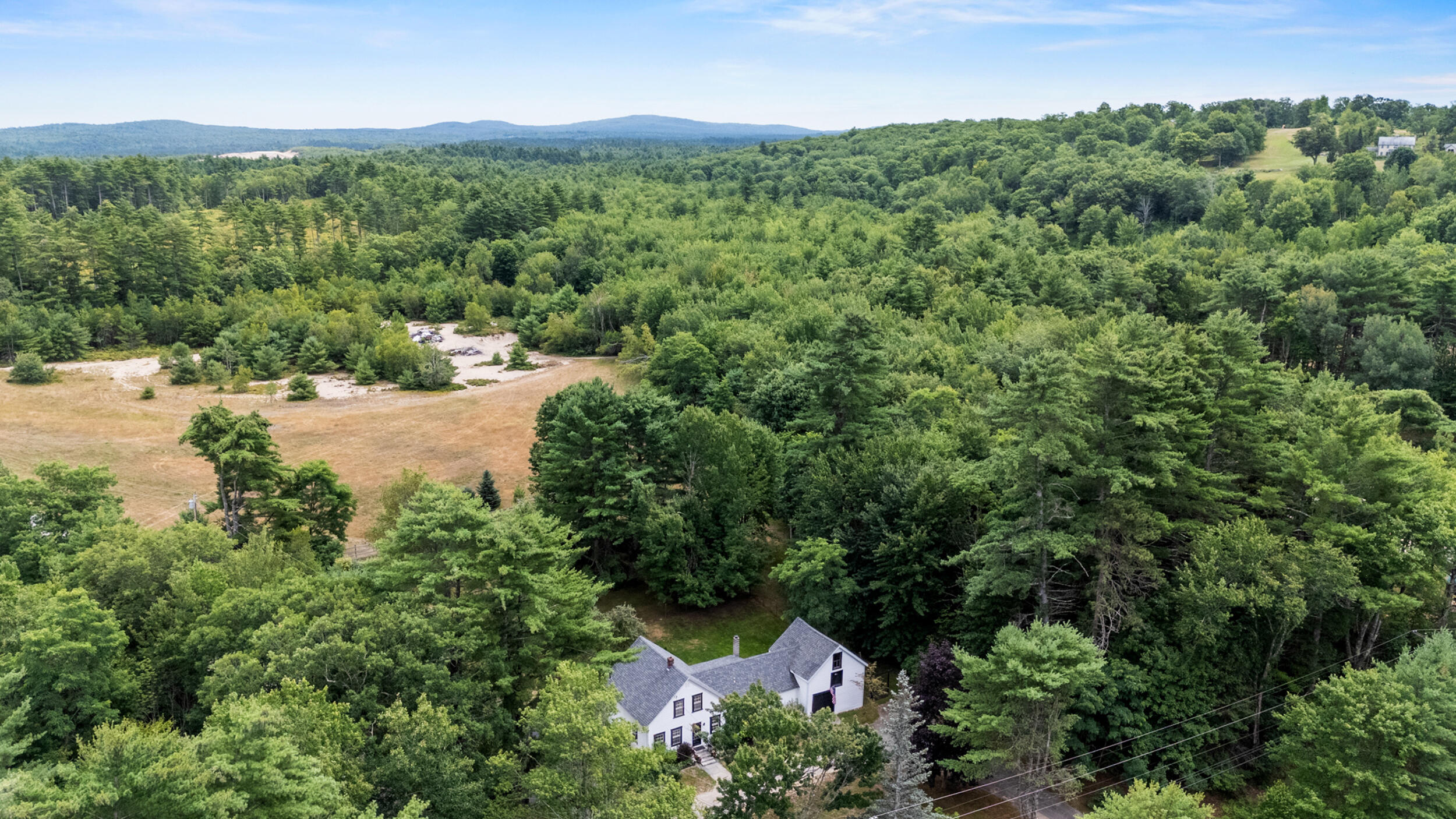 293 Bridge Street, Newfield, ME 04095 Aerial View