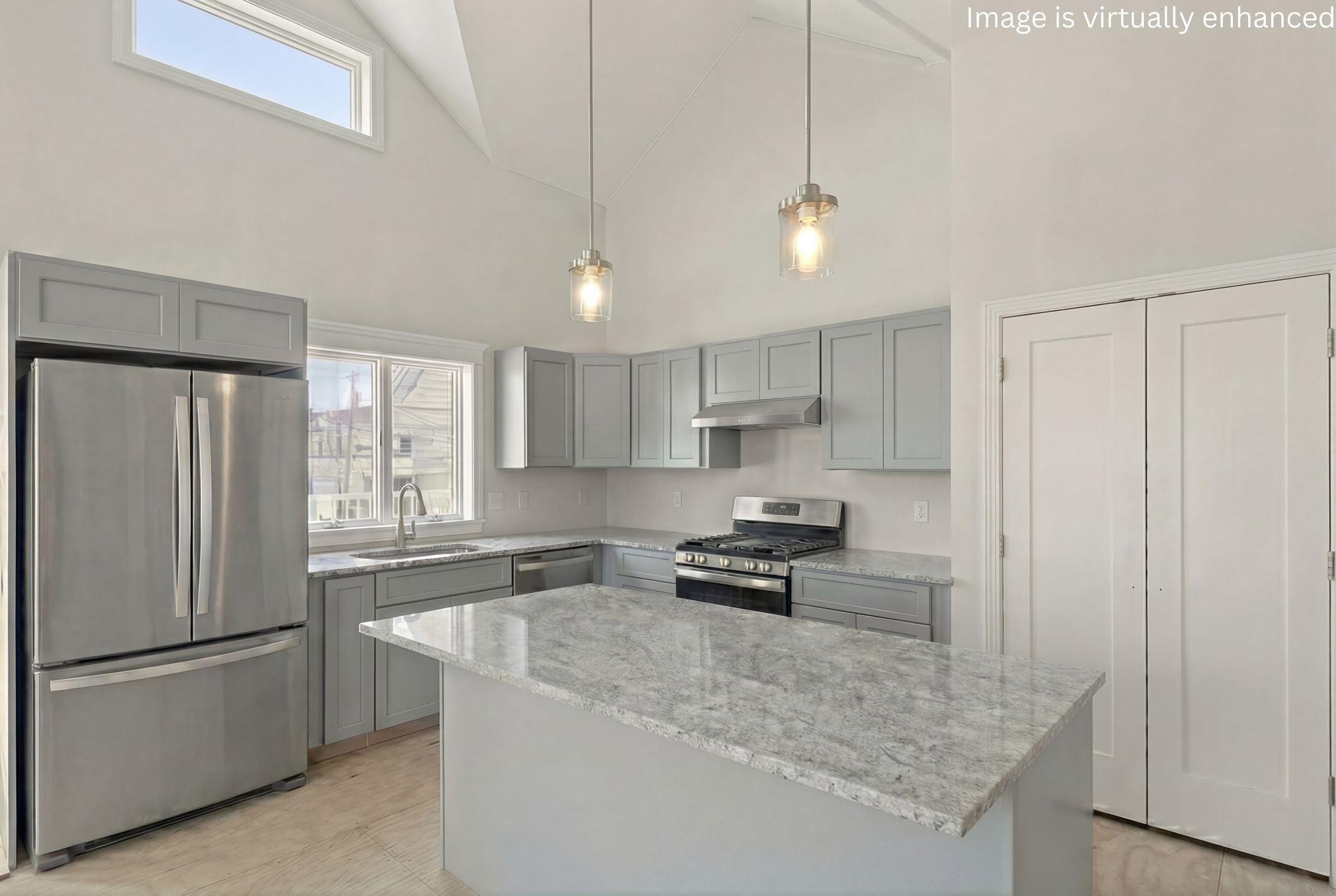 Kitchen virtually enhanced