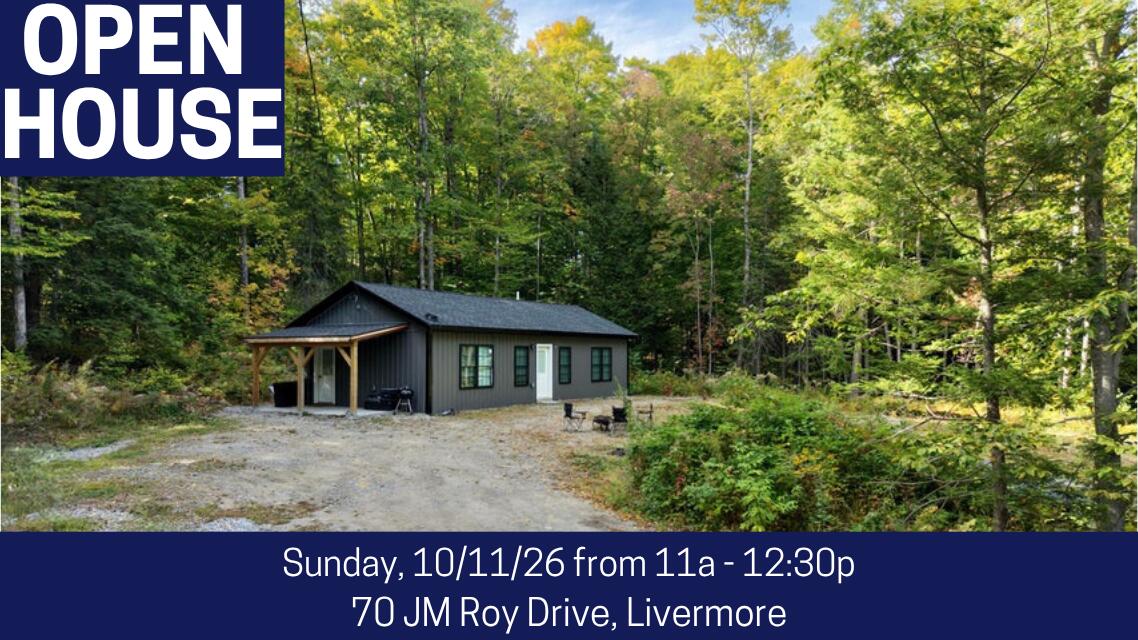 Property photo for 70 JM Roy  Drive, Livermore, ME