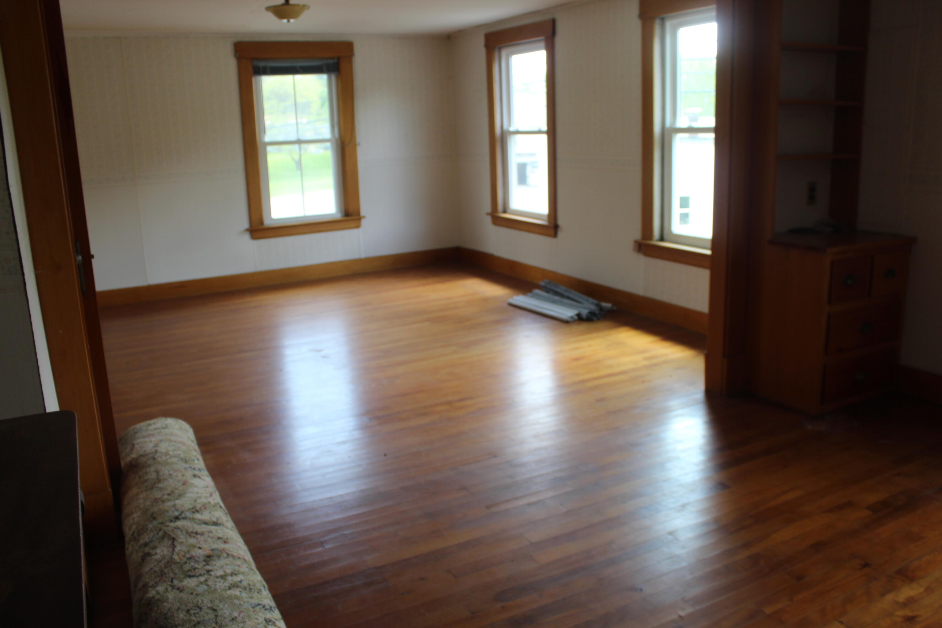 upstairs
