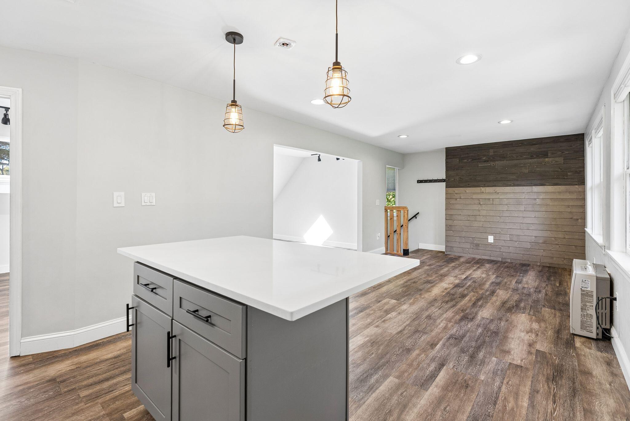 48 W Kidder Street, Portland, ME 04103 Finished above garage living room