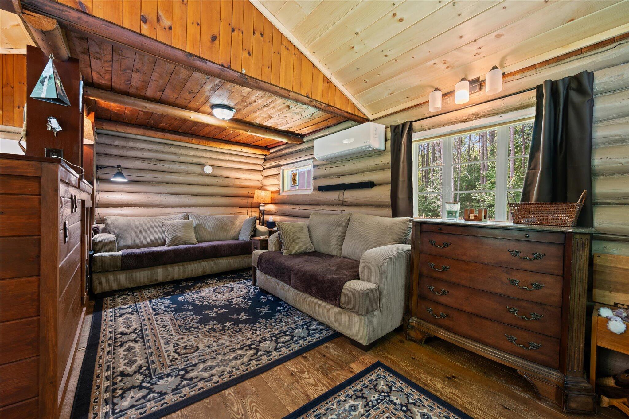1002 Bennoch Road, Old Town, ME 04468 Living Room w/Heat Pump...