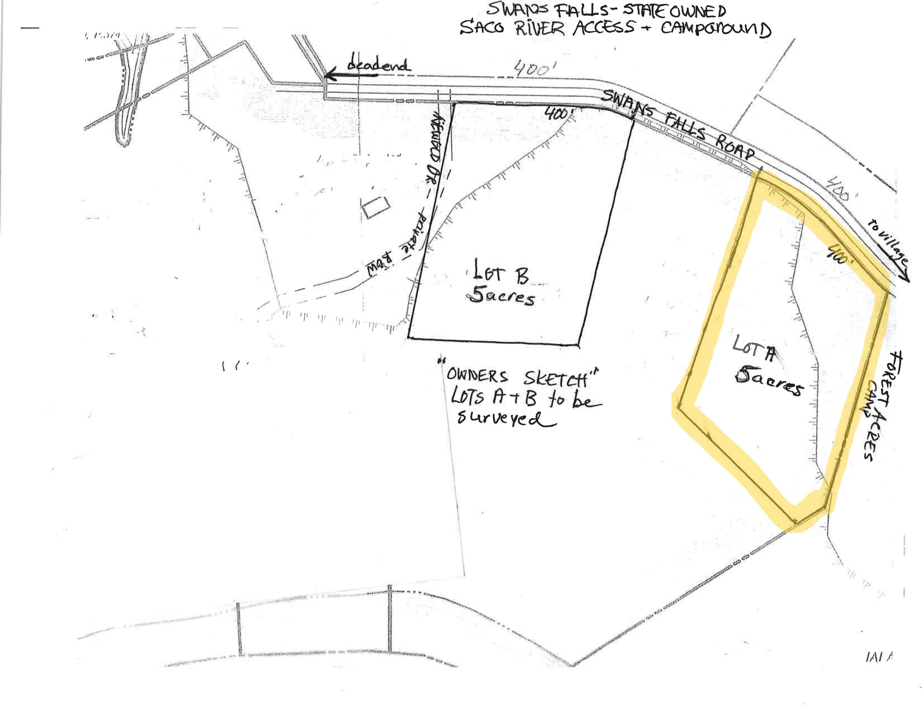 TBD Swans Falls Road UNIT Lot A, Fryeburg, ME, 04037