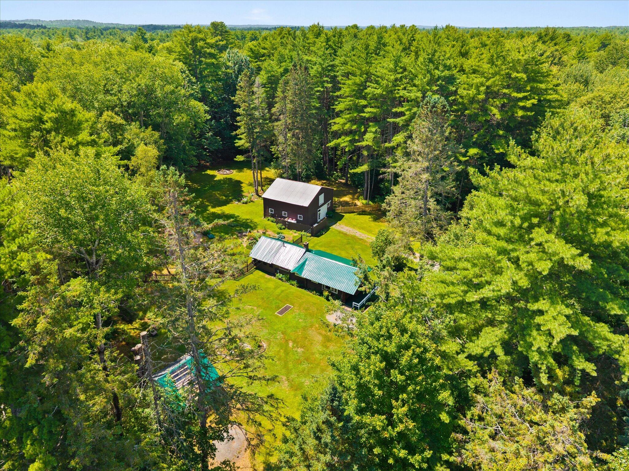 1002 Bennoch Road, Old Town, ME 04468 Aerial Overview...